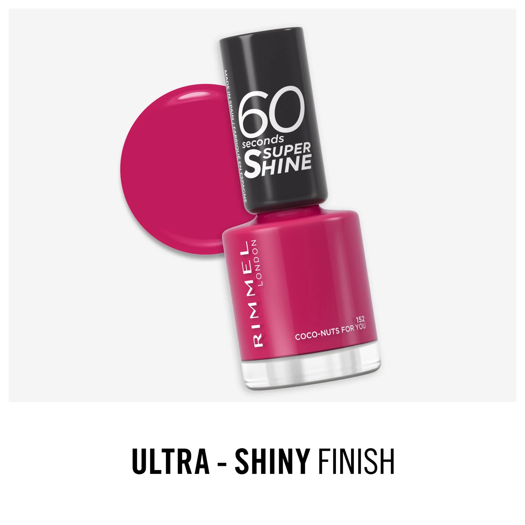 60 Seconds Super Shine Nail Polish 8ml - Image 72