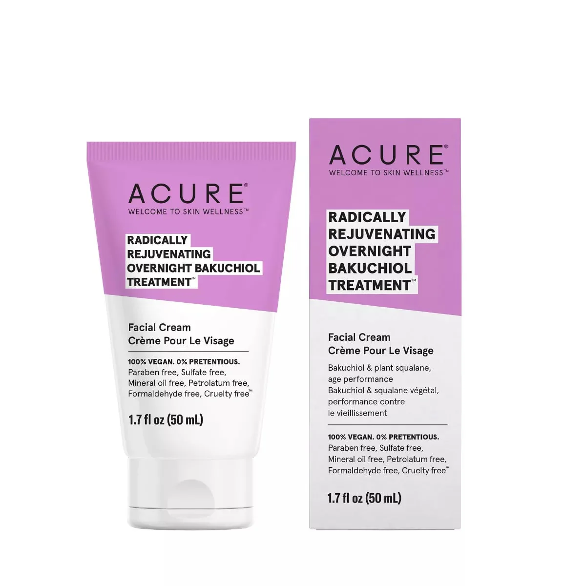 Acure Radically Rejuvenating Bakuchiol Overnight Treatment 50ml