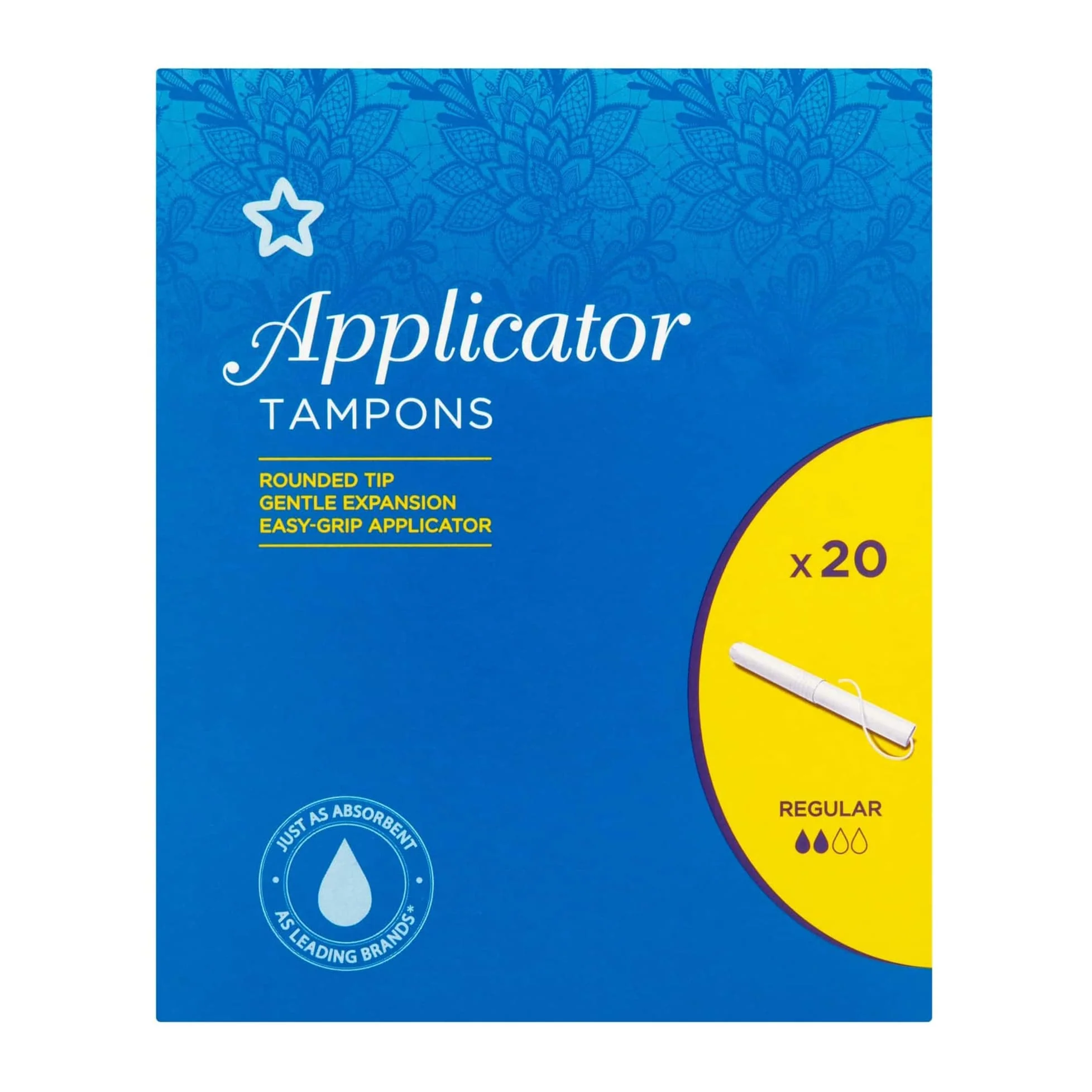 Applicator Tampons Regular 20pcs