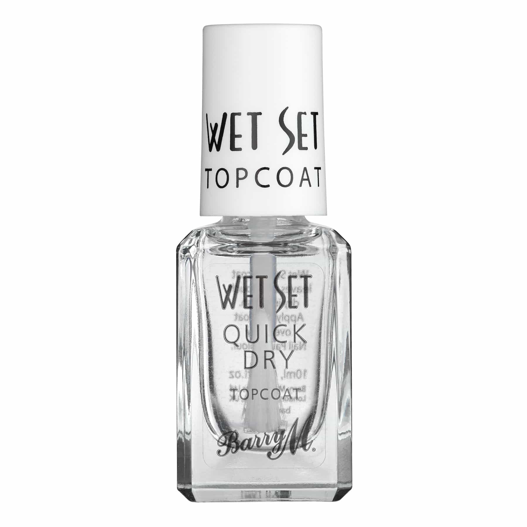 Barry M Wet Set Quick Dry Top Coat 10ml