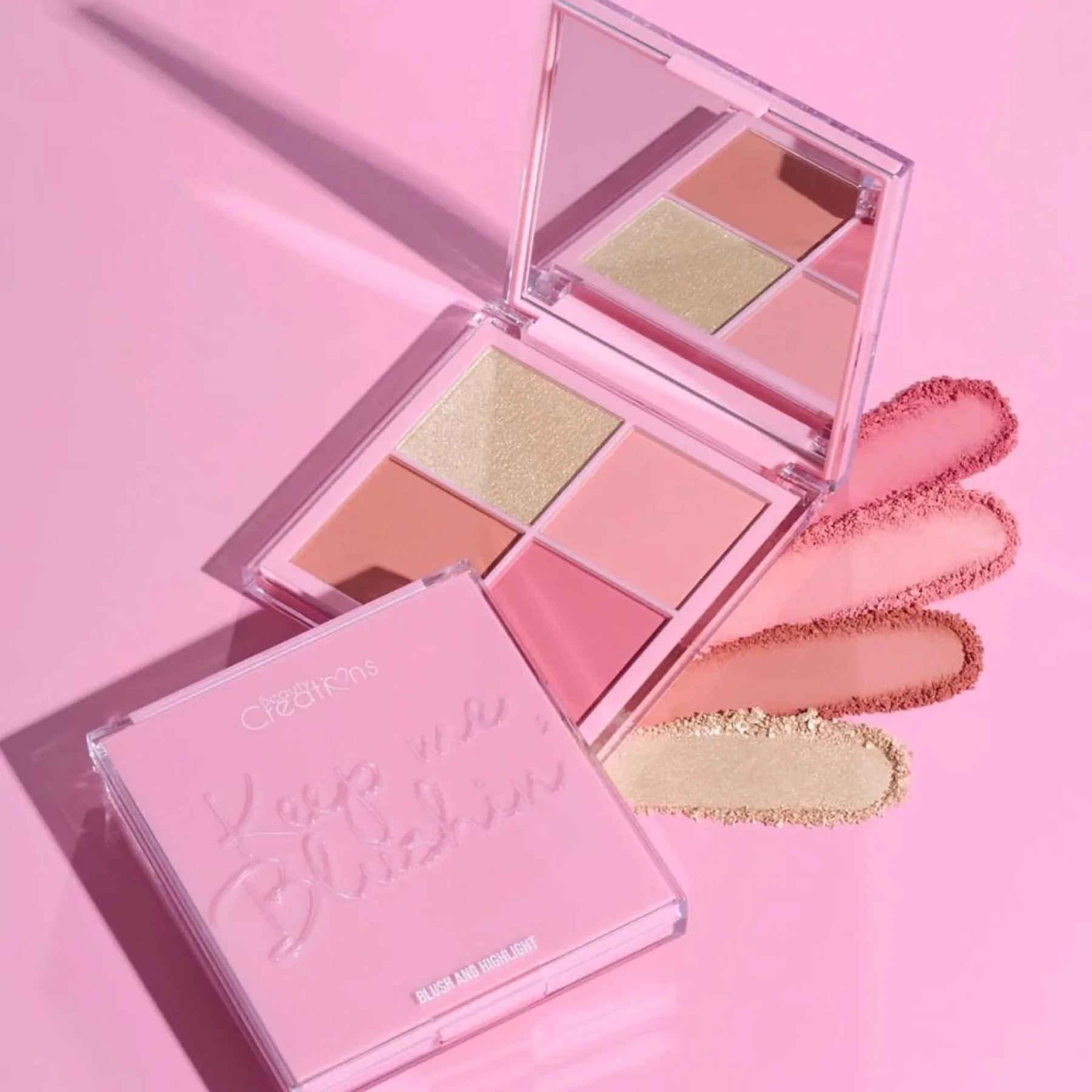 Beauty Creations Blush & Highlighter Keep Me Blushin Quad