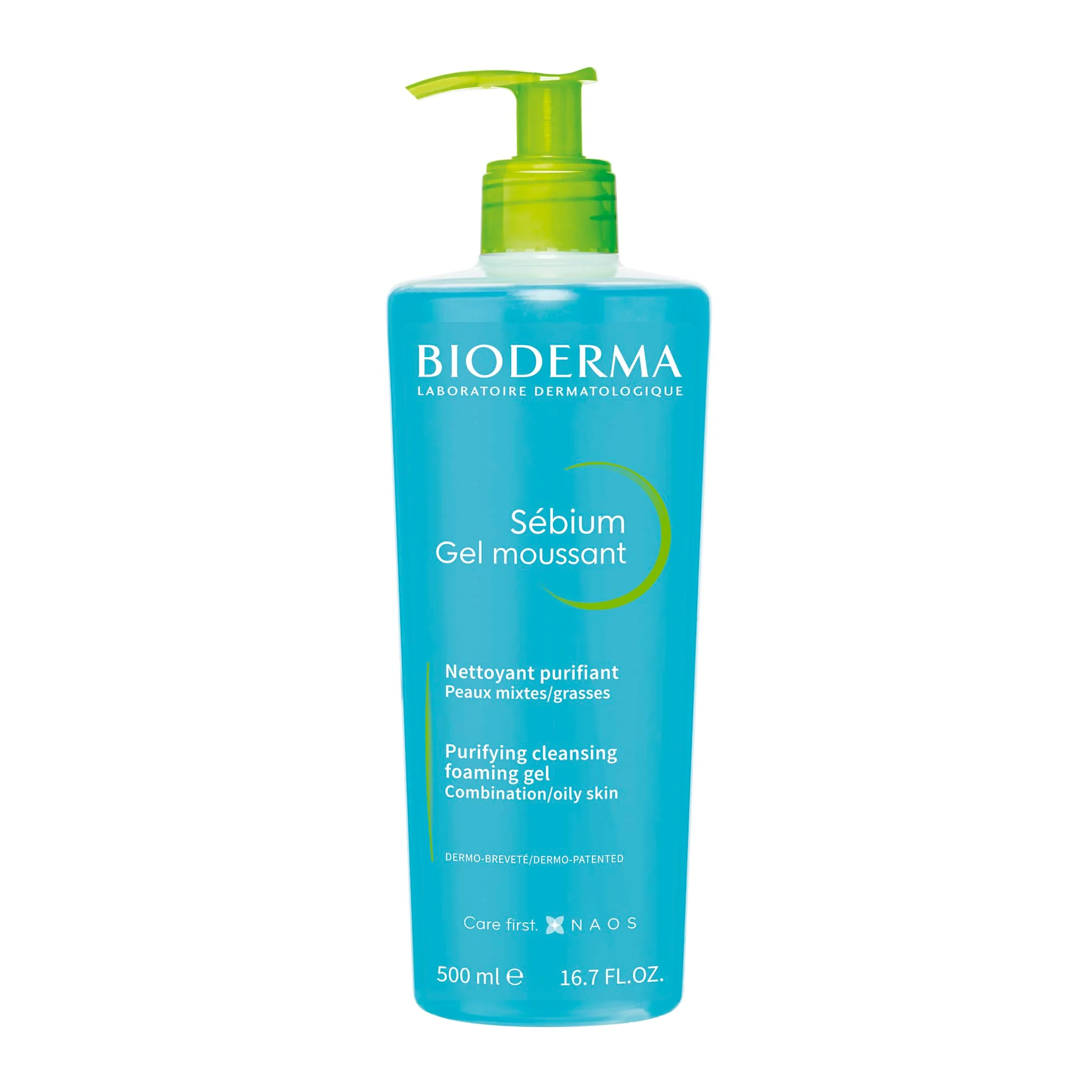 Bioderma Sebium Gel Moussant Cleansing Gel Body Wash 500ml