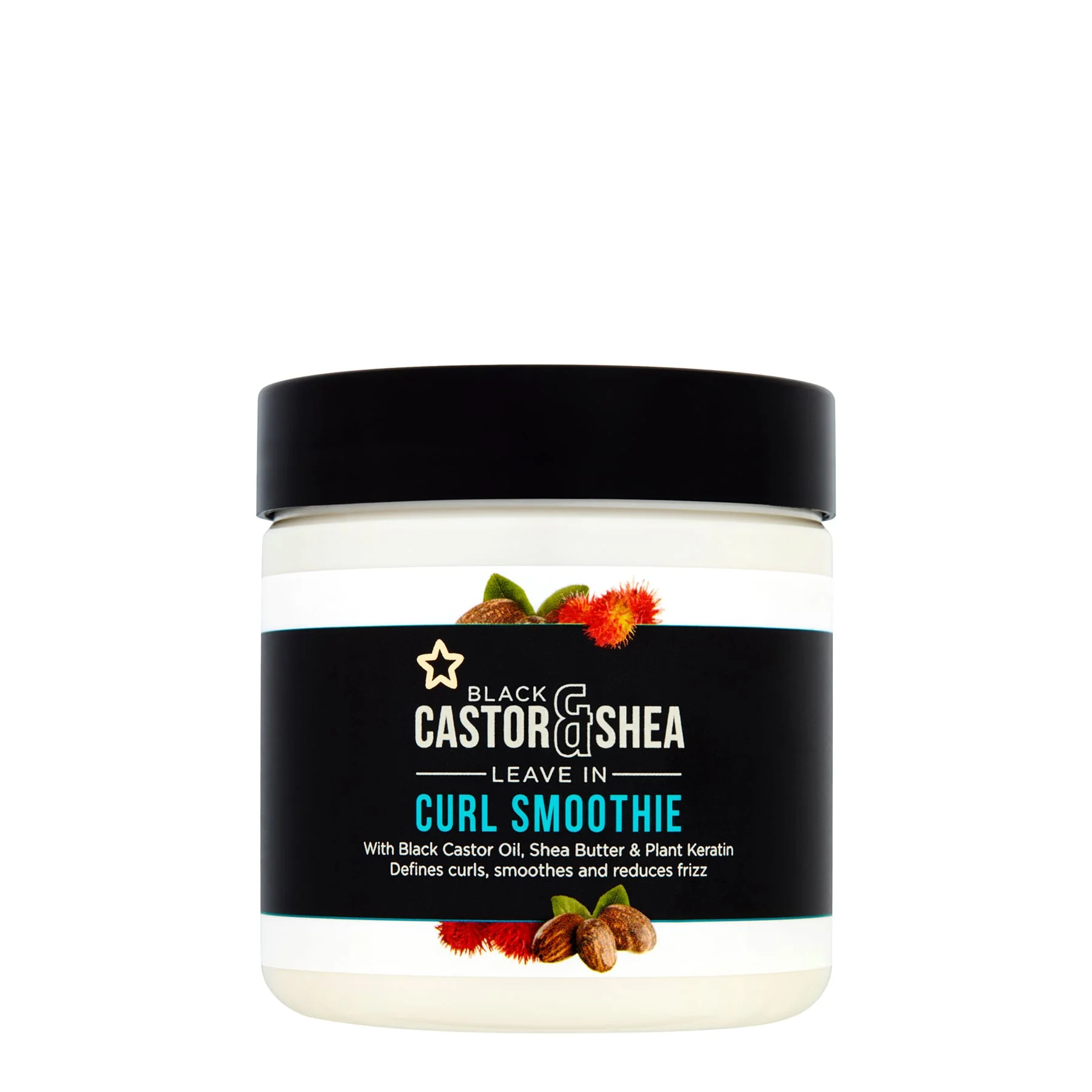 Black Castor & Shea Leave in Curl Smoothie 250ml