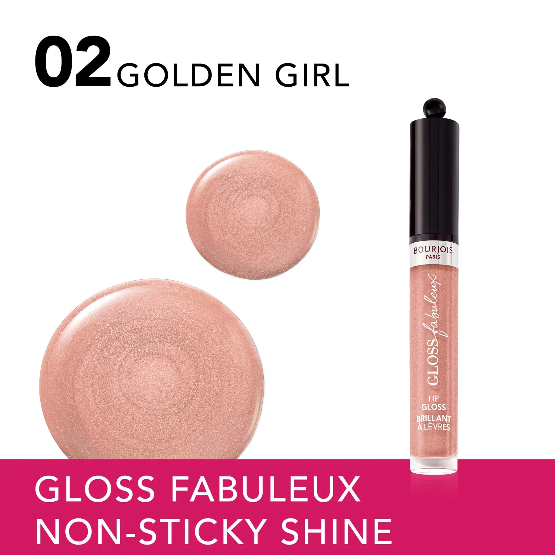 Bourjois Gloss Fabuleux Lip Gloss 3.5ml - Image 52