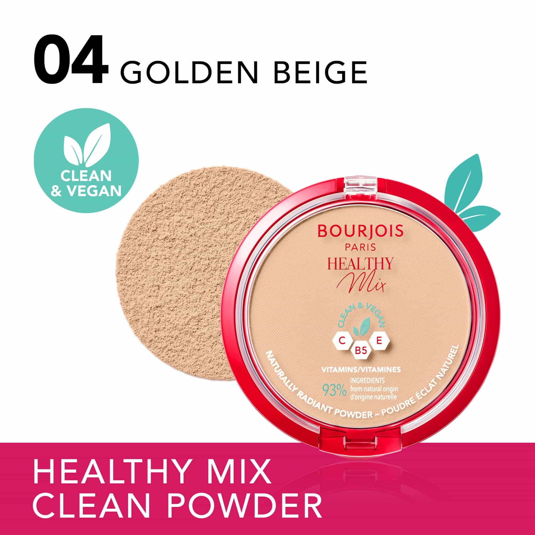 Bourjois Healthy Mix Clean Powder 10g - Image 33