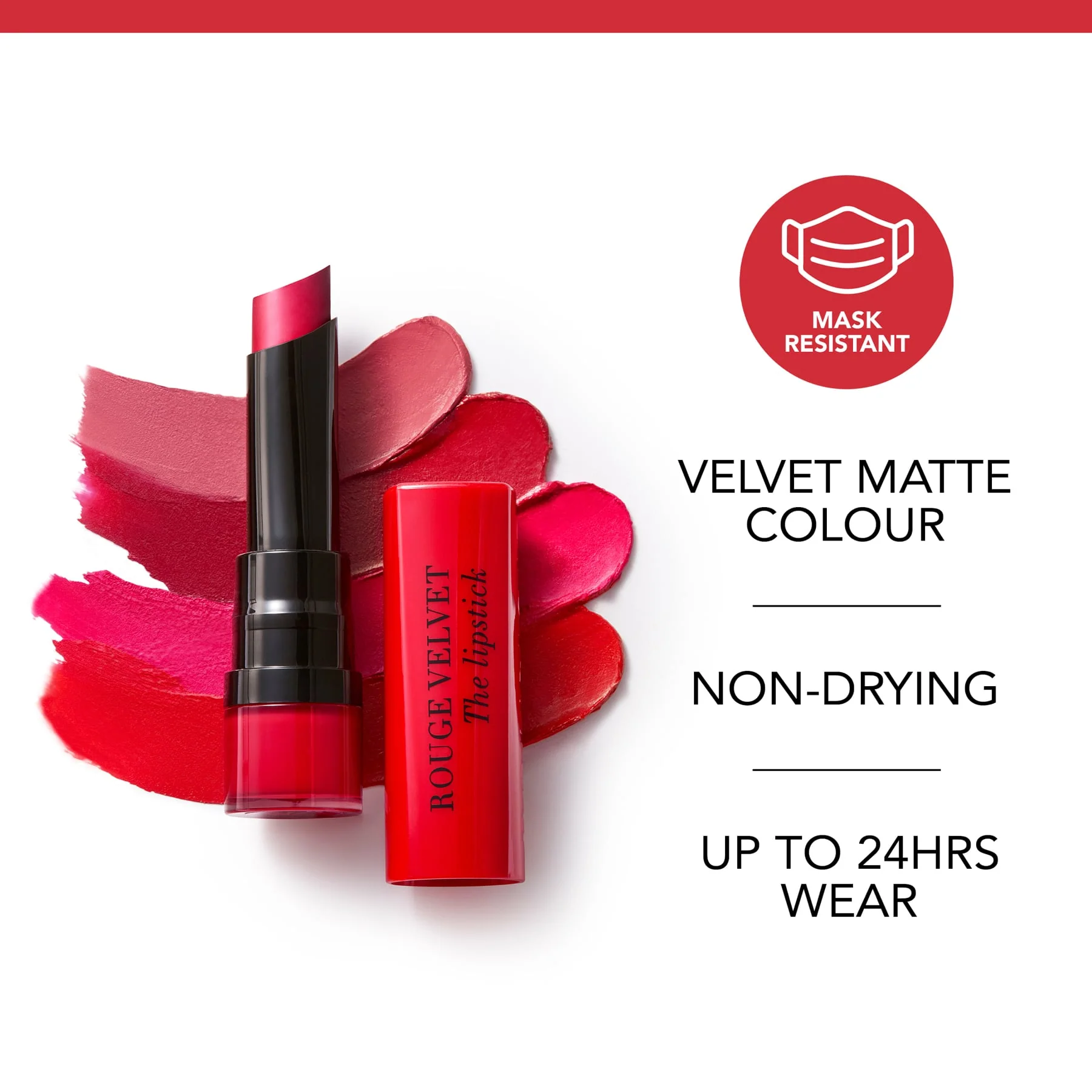 Bourjois Rouge Velvet The Lipstick Matte 2.4g - Image 127