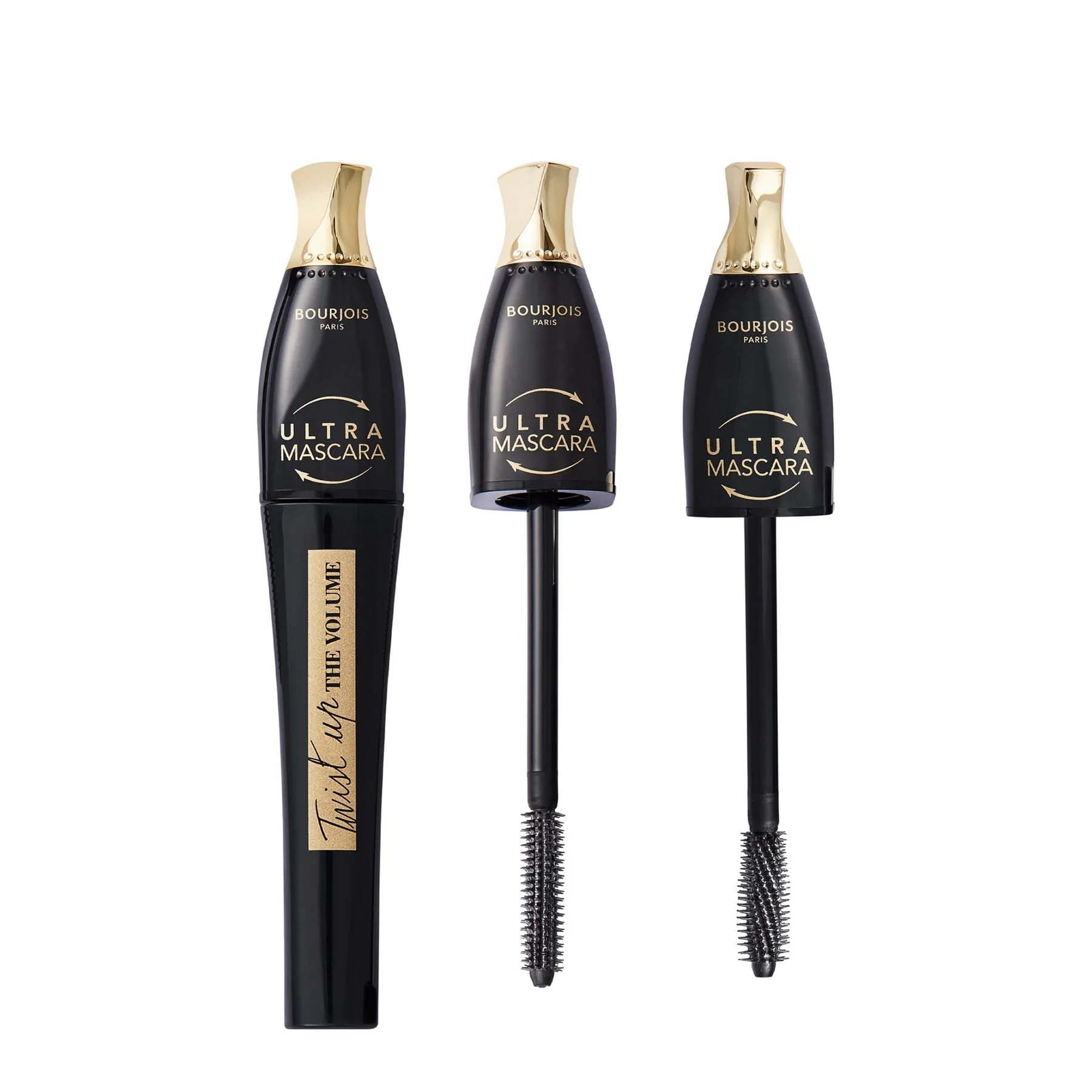 Bourjois Twist Up The Volume Mascara 001 Extreme Black 8ml