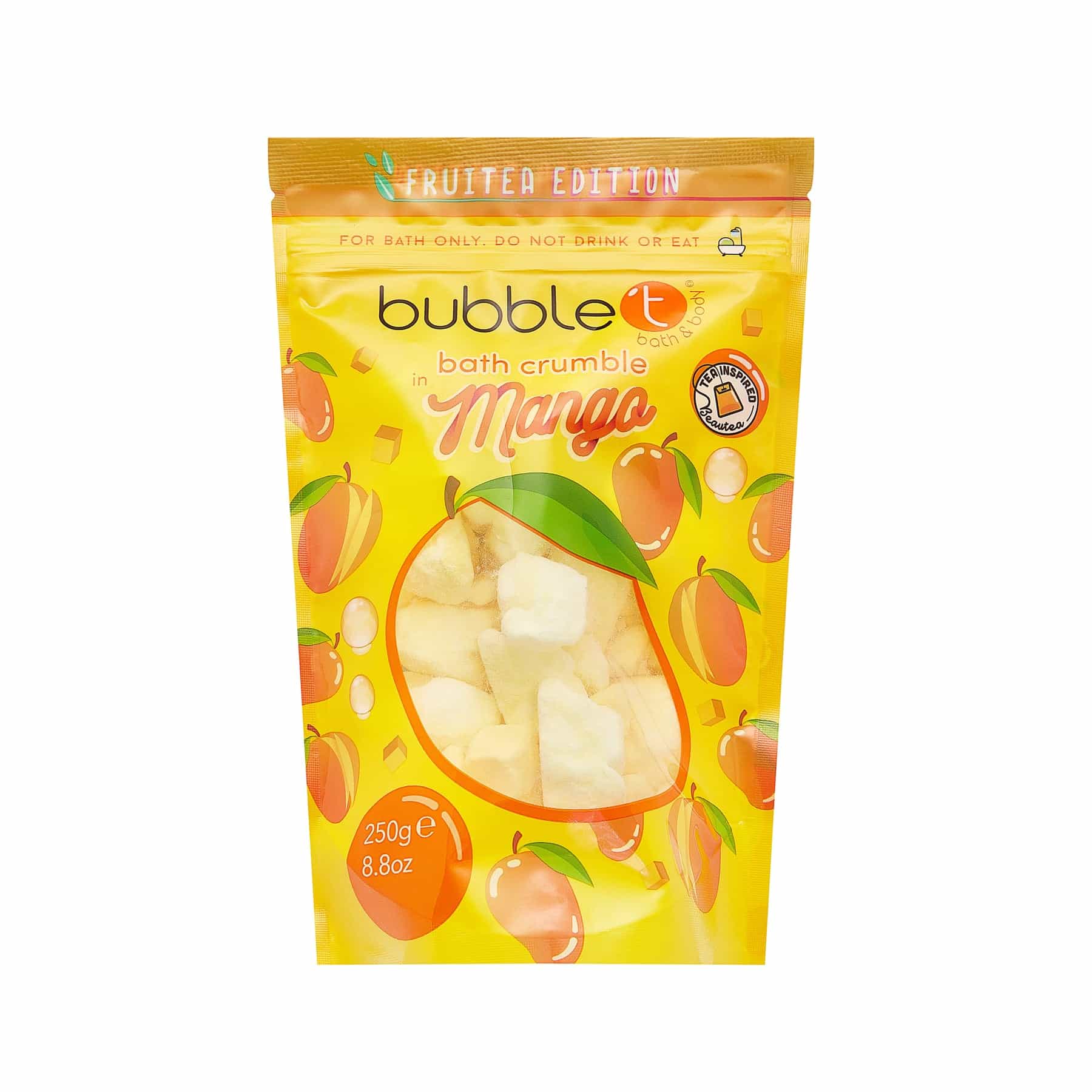 Bubble T Mango Bath Crumble 250g