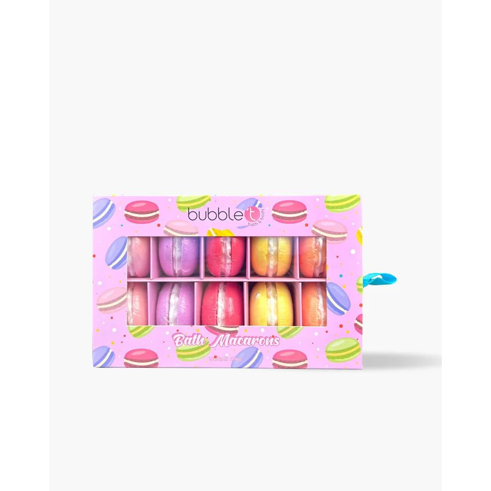 Bubble T Mini Macaron Bath Bomb Gift Set