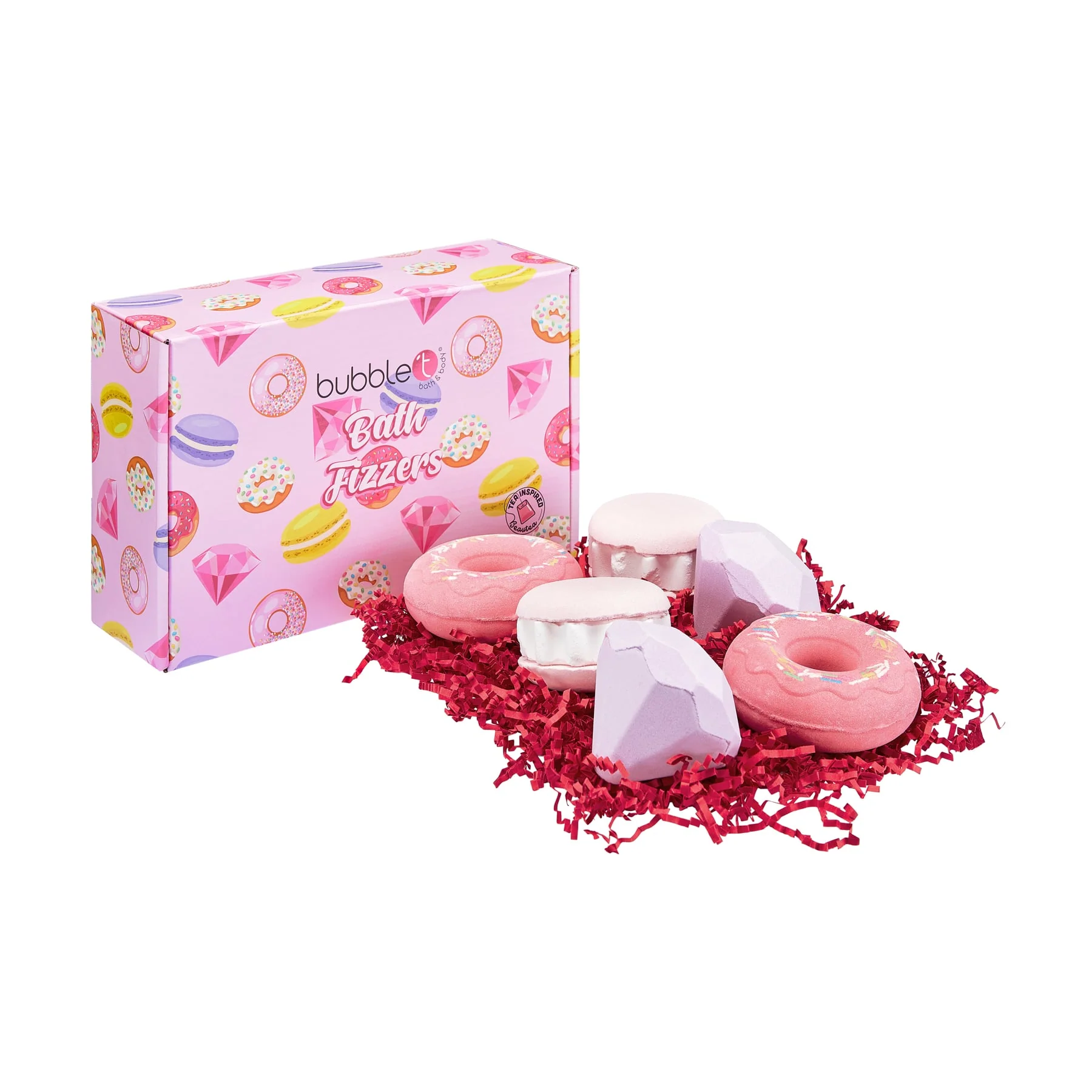 Bubble T Mixed Box Bath Fizzers 6pcs