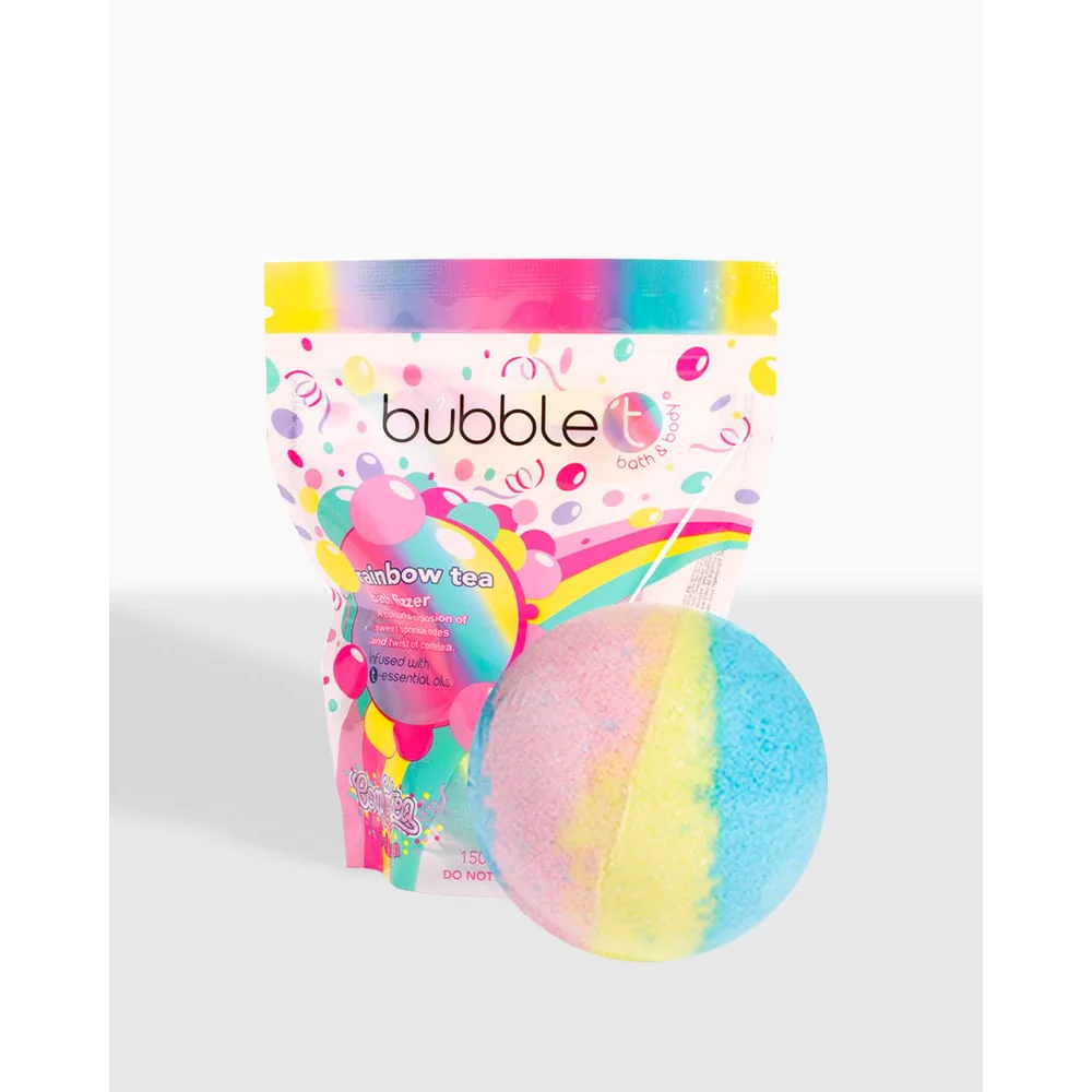Bubble T Rainbow Tea Bath Fizzer 150g