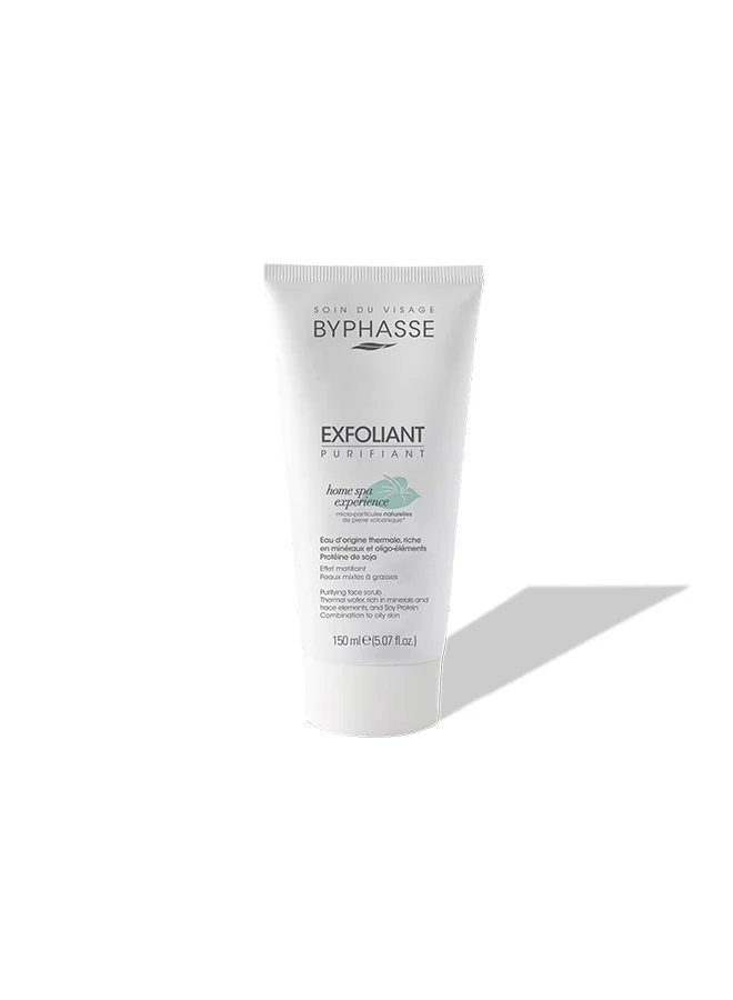 Byphasse Home Spa Experience Purifying Face Scrub Combination to Oily Skin 150ml