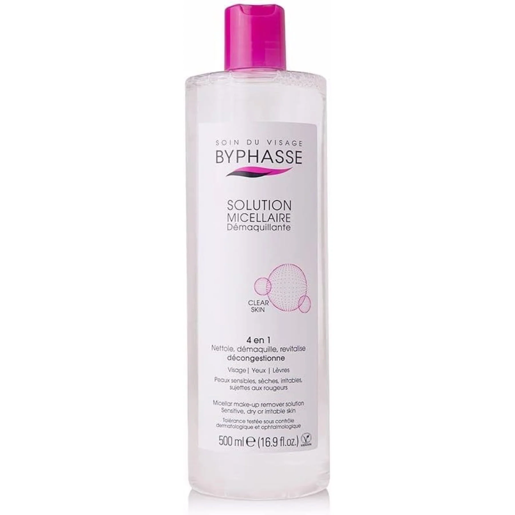 Byphasse Micellar Makeup Remover Solution 500 ml
