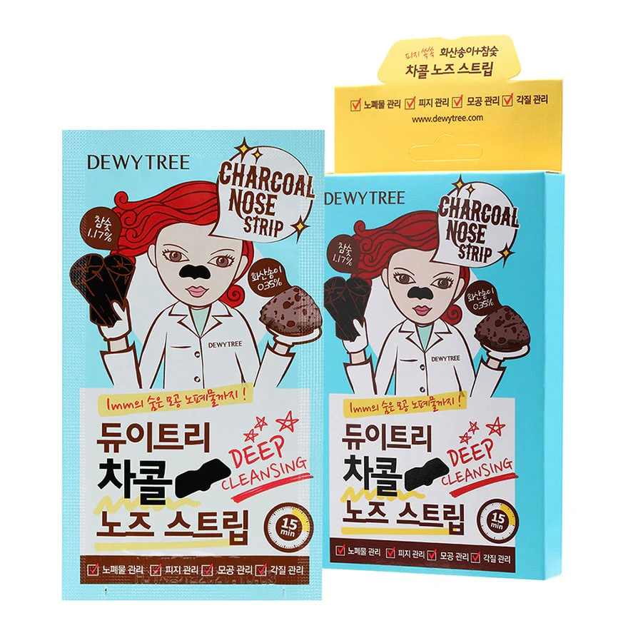 Charcoal Nose Strips 10pcs