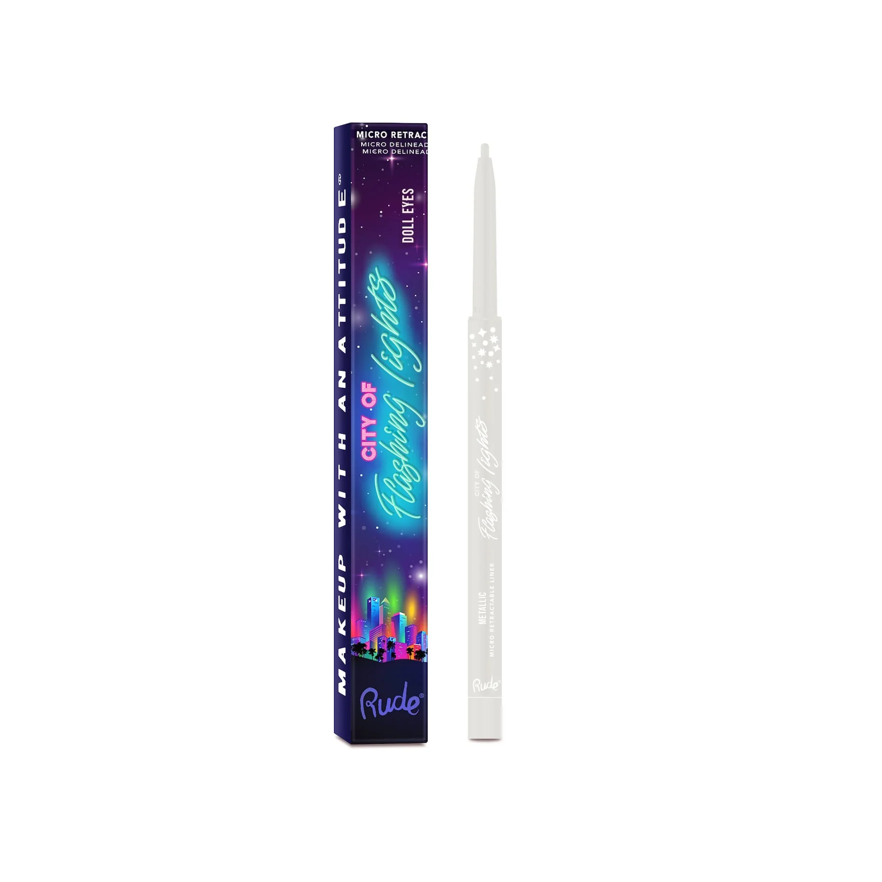 Rude City of Flashing Lights Micro Retractable Liner 0.1g - Image 11