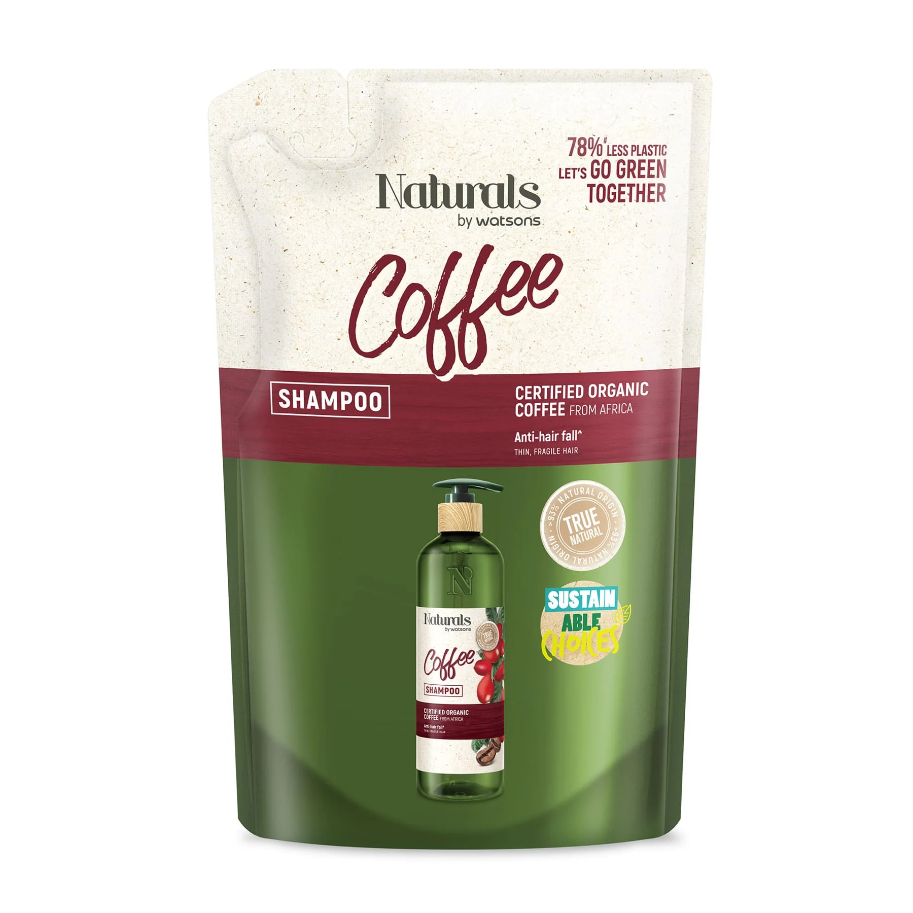 Coffee Shampoo Refill 450ml