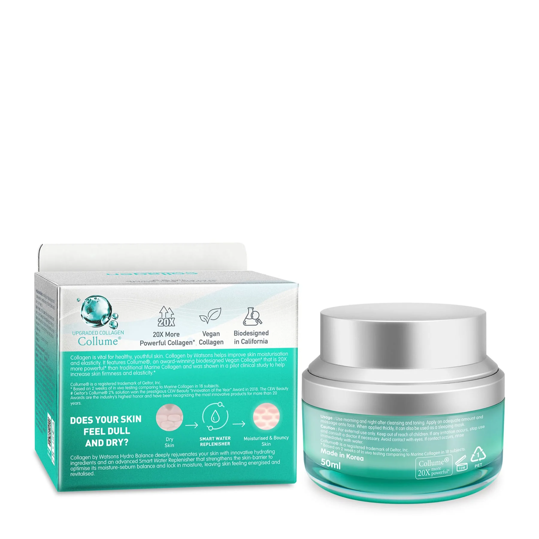 Collagen by Watsons Hydro Balance Water Gel Bomb 50ml - Image 4
