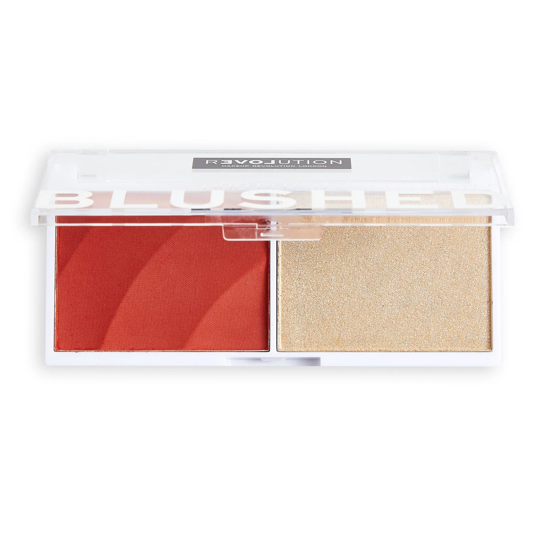 Revolution Relove Colour Play Blushed Duo Blush & Highlighter 2.9g - Image 3