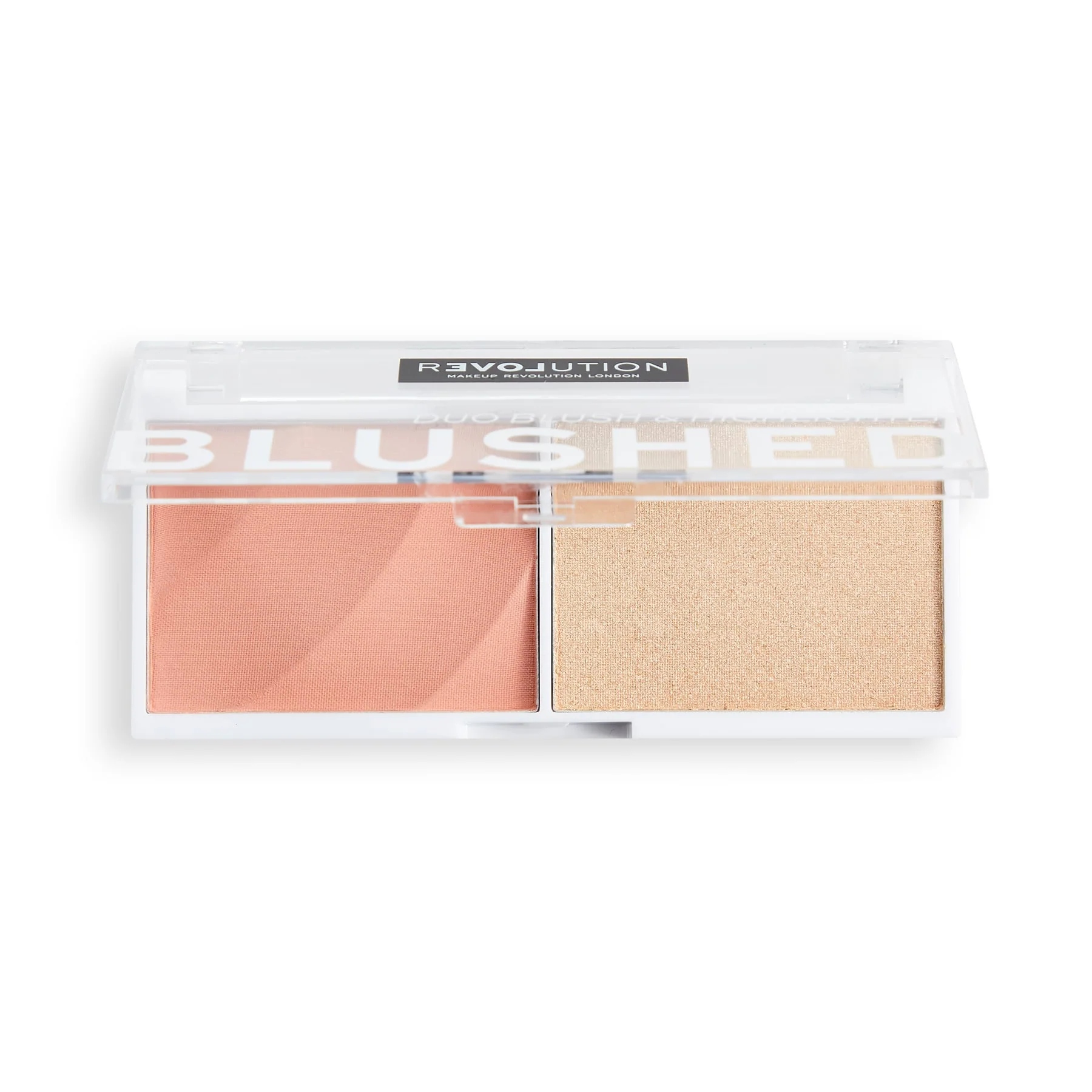 Revolution Relove Colour Play Blushed Duo Blush & Highlighter 2.9g - Image 5