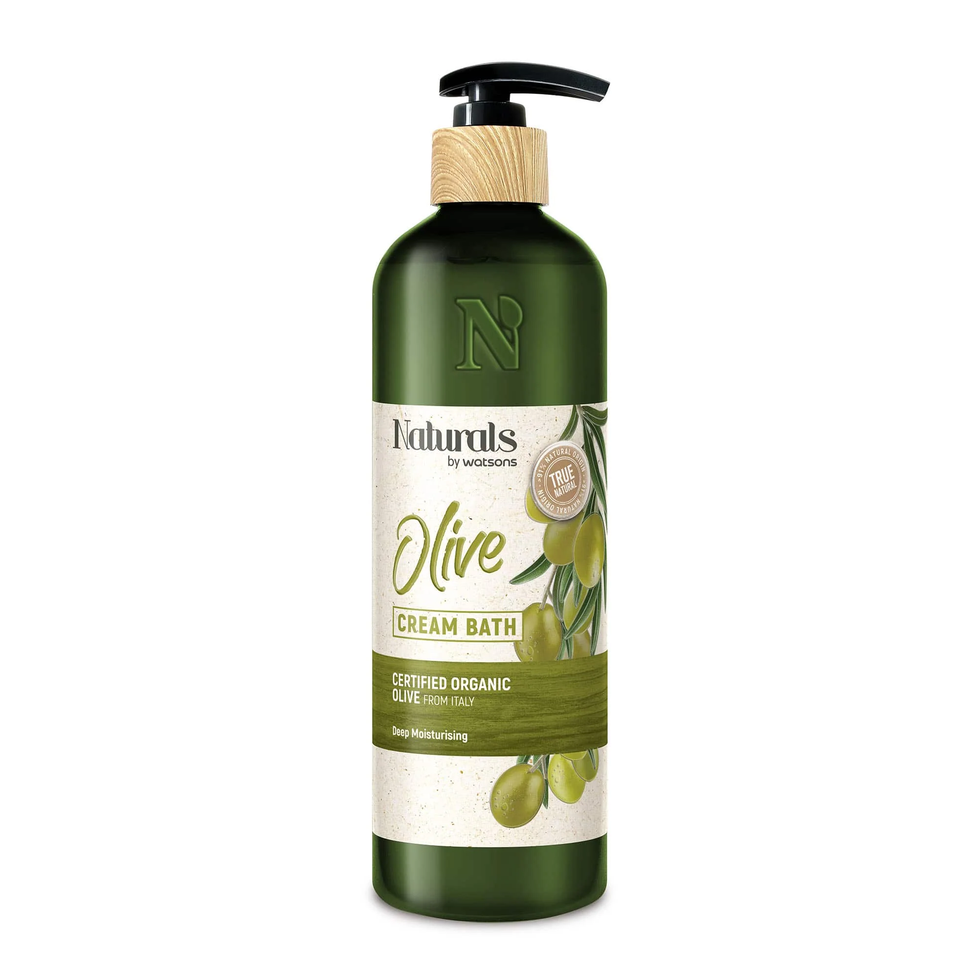 Deep Moisturising Cream Bath Body Wash Olive