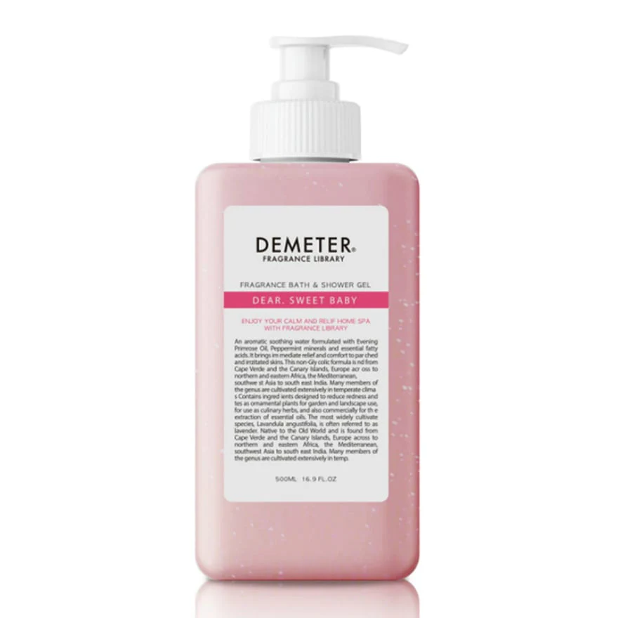 Demeter Fragrance Home Spa Scrub Body Wash Sweet Baby 480ml