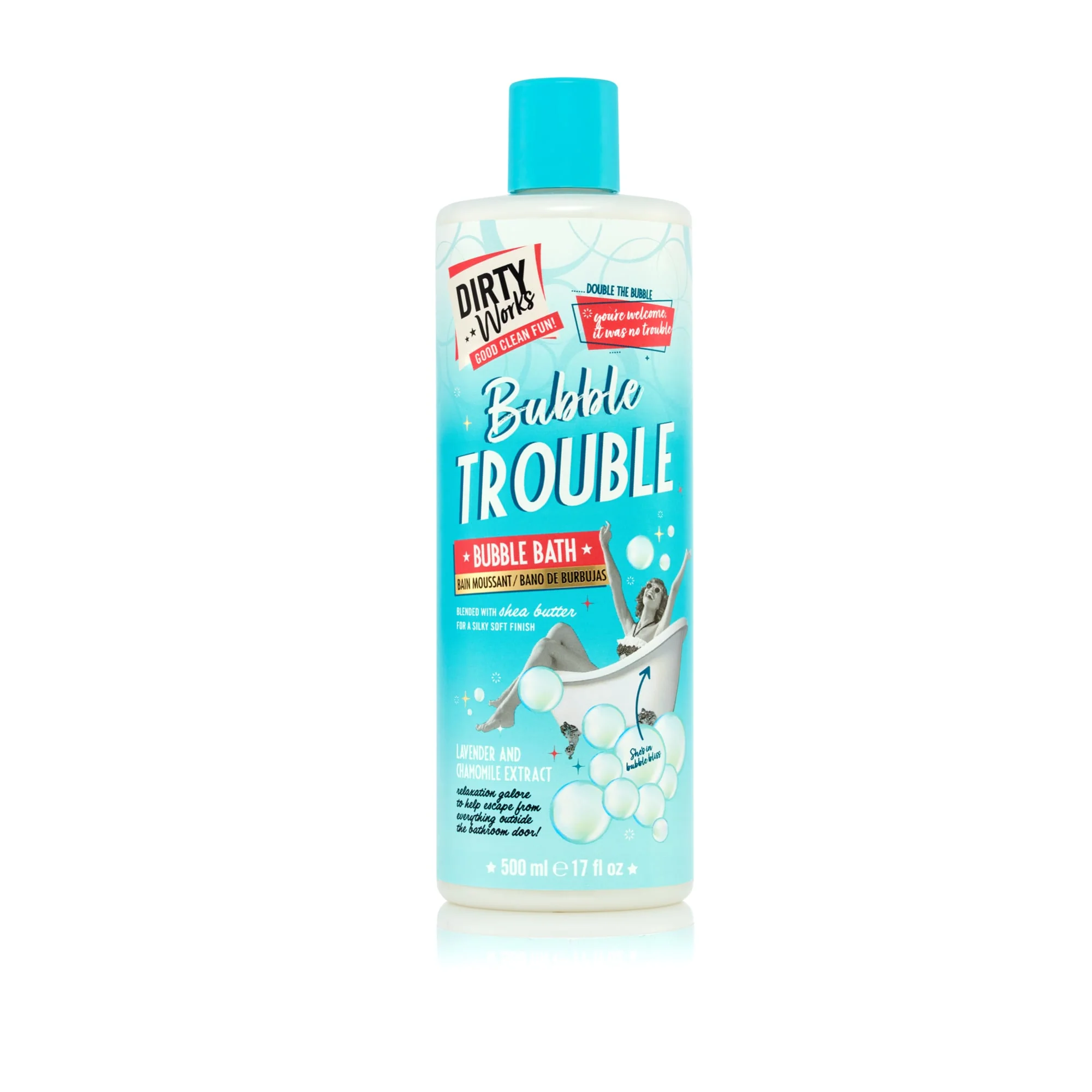 Dirty Works Bubble Trouble Bubble Bath 500ml