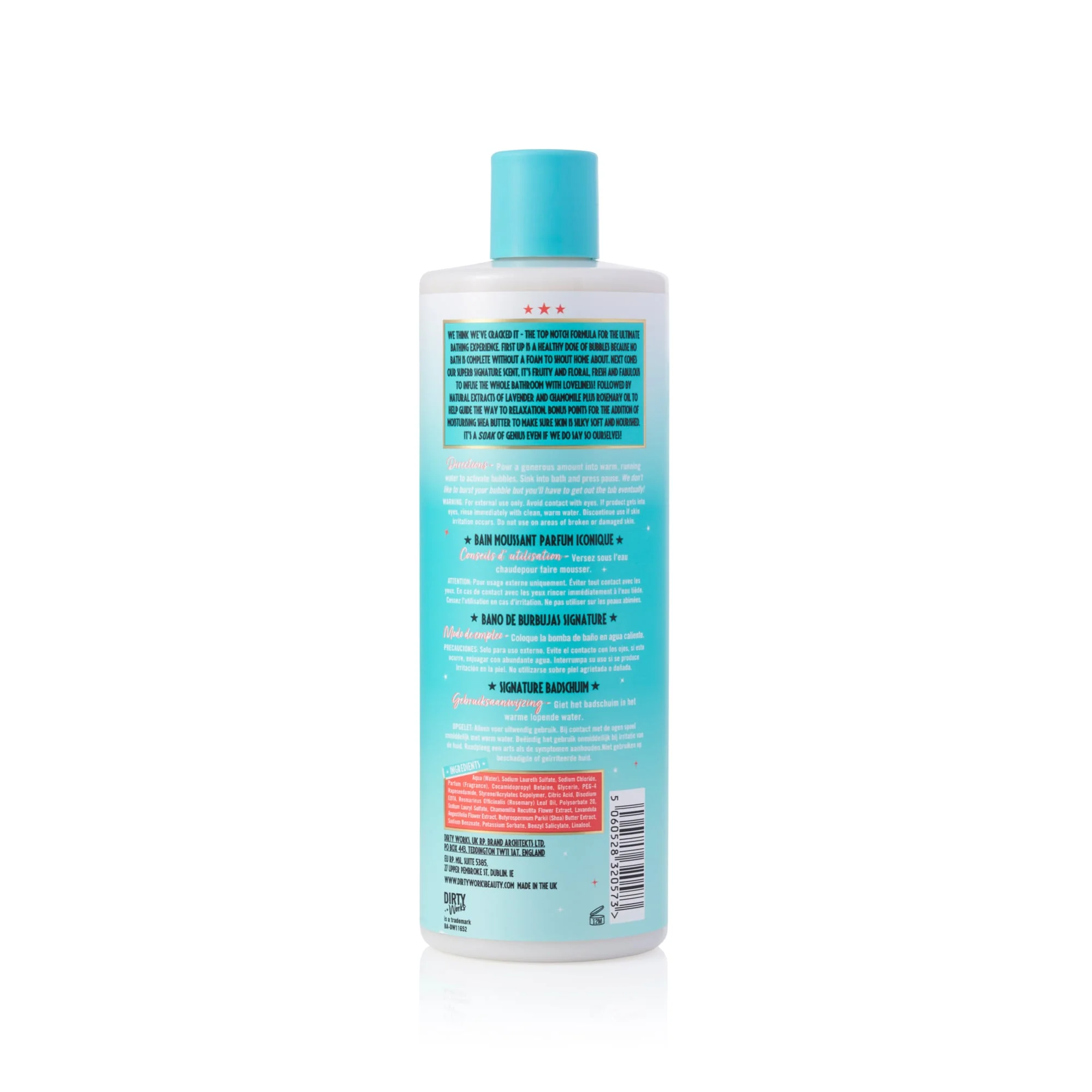Dirty Works Bubble Trouble Bubble Bath 500ml - Image 2