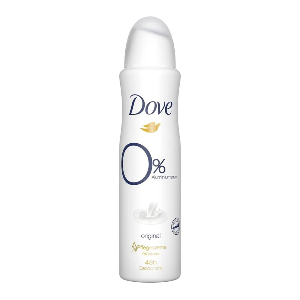 Dove Anti-Perspirant Deodorant Spray 0% Aluminium Original 150ml