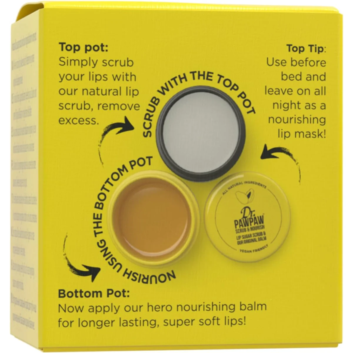Dr.PAWPAW Lip Scrub & Lip Balm Duo 16g - Image 2