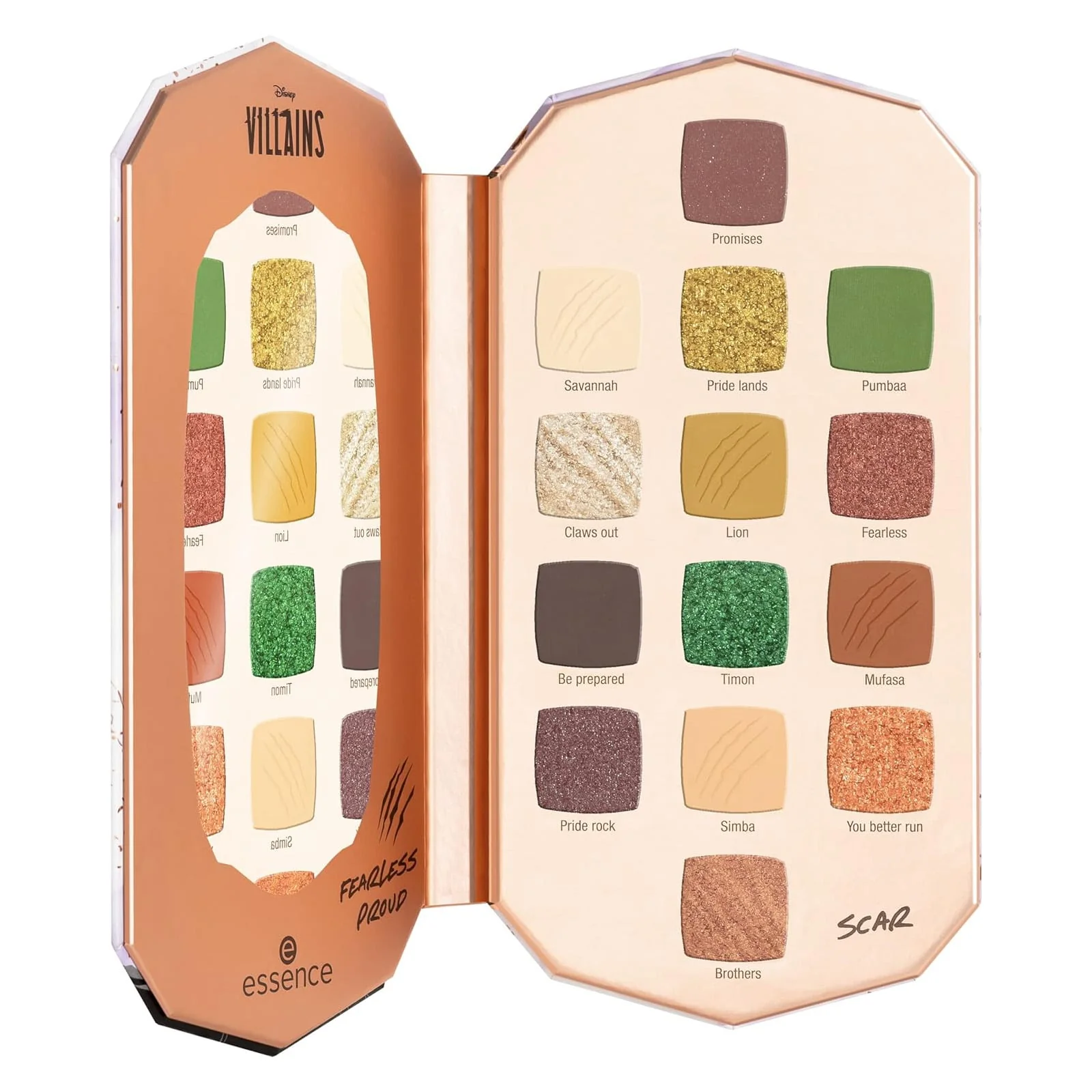 Essence Disney Villains Scar Eyeshadow Palette 03 My Territory 11.2g