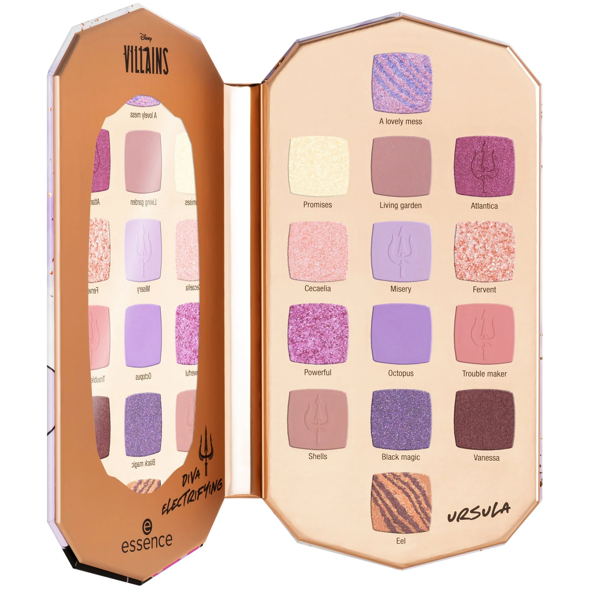 Essence Disney Villains Ursula Eyeshadow Palette 02