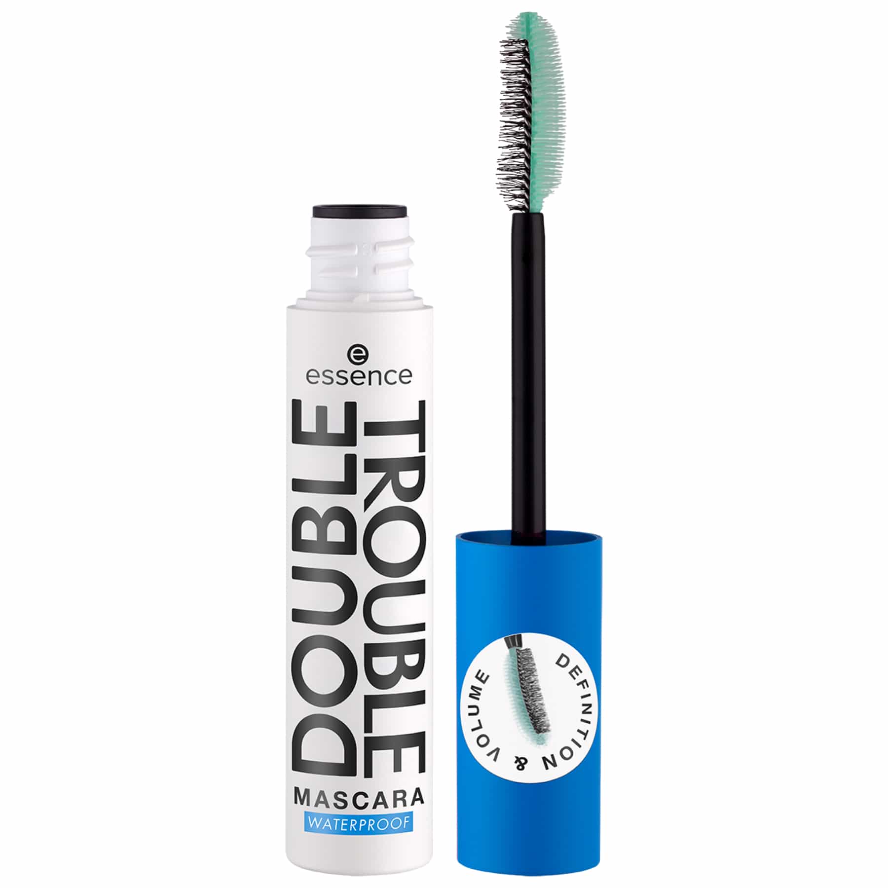 Essence Double Trouble Waterproof Mascara Black