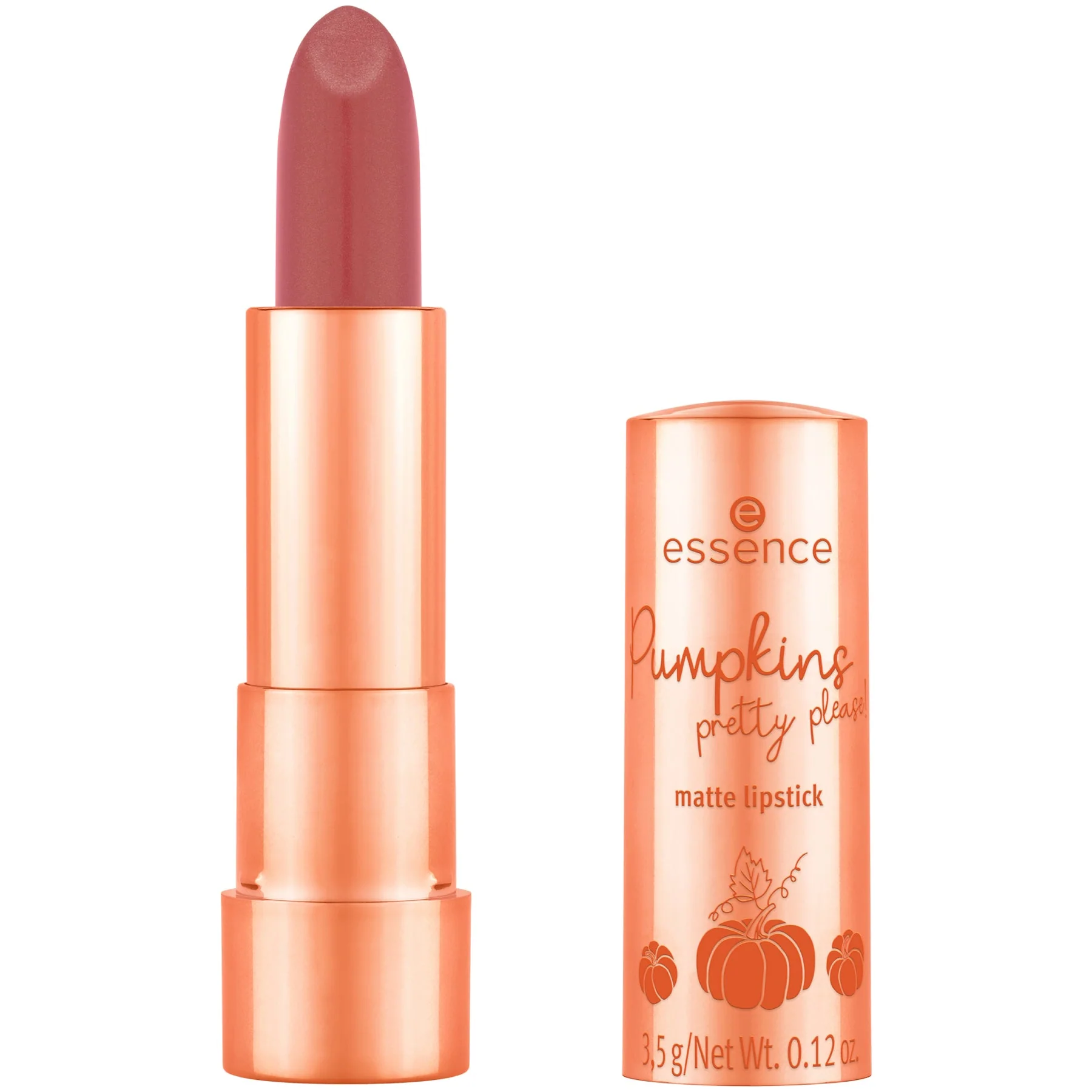 Essence Pumpkins Pretty Please Matte Lipstick 01 Sweeter Than Pumpkin Pie 3.5g