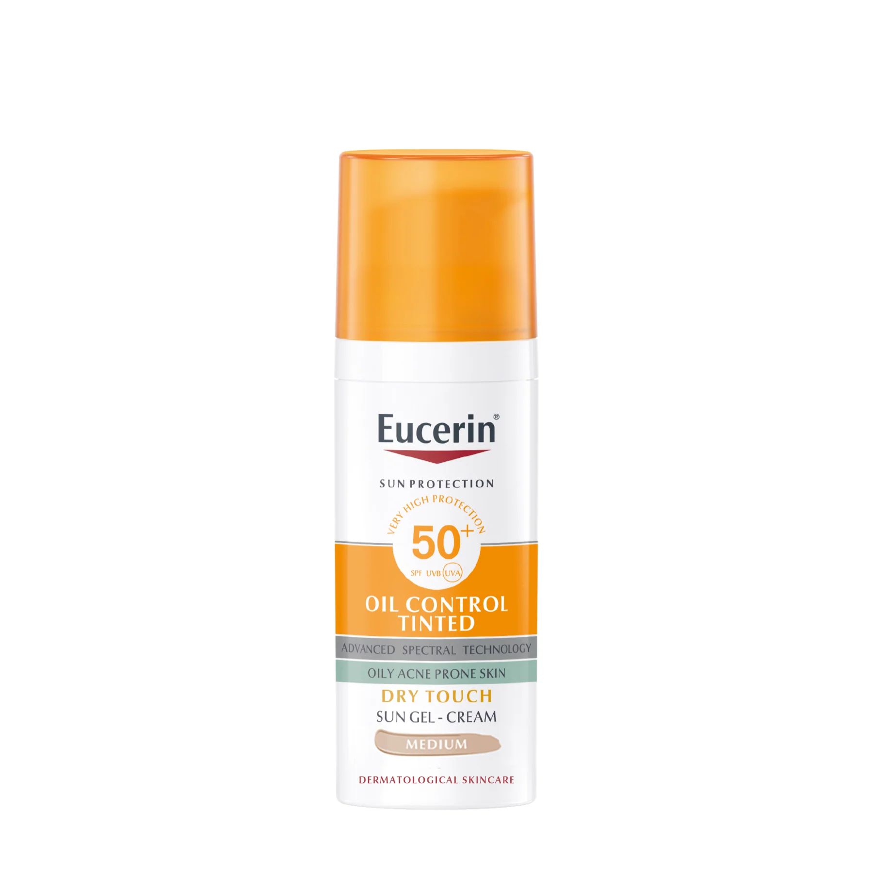 Eucerin Oil Control Sun Gel-Cream SPF 50+ Medium 50ml