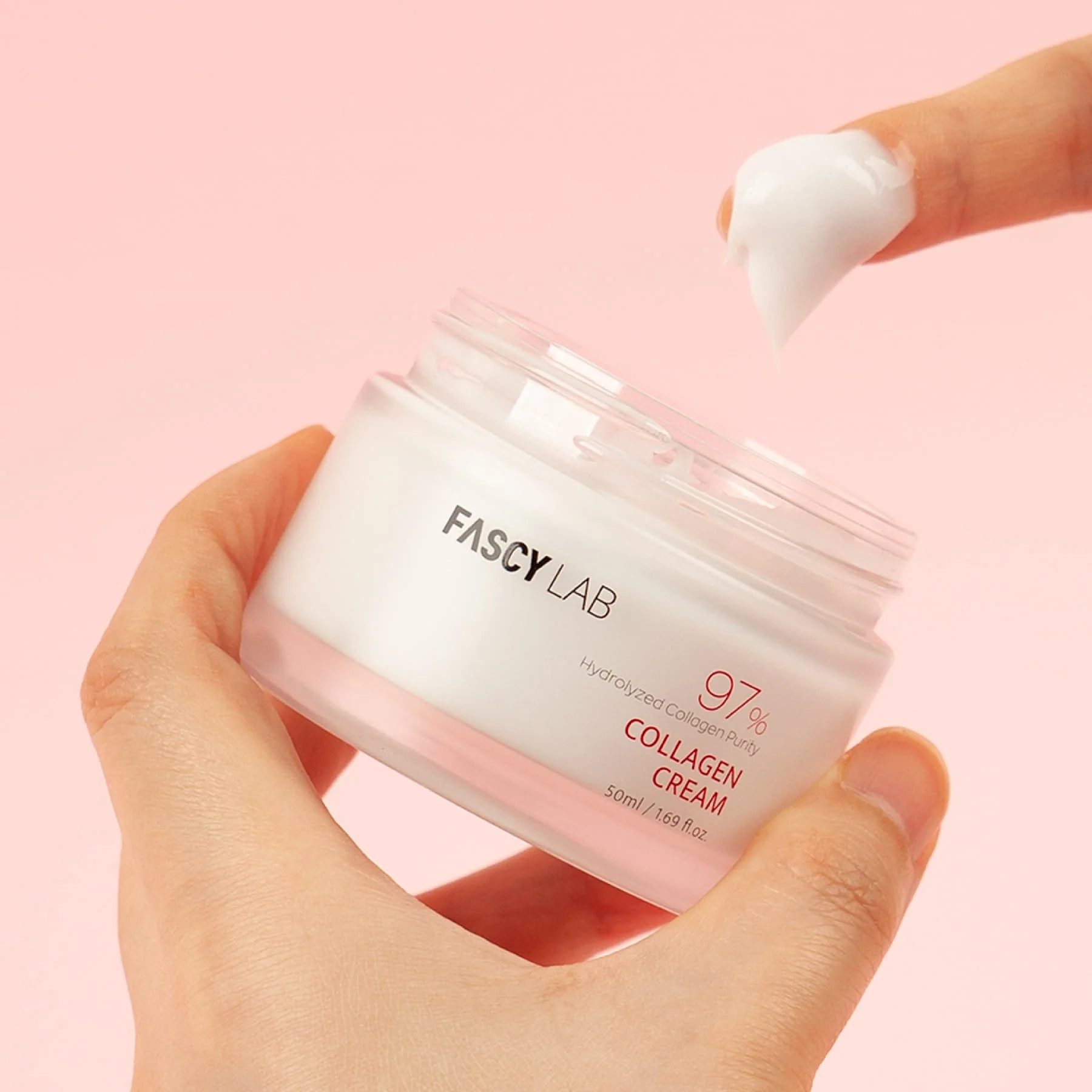 Fascy Lab Collagen Cream Moisturiser 50ml - Image 2