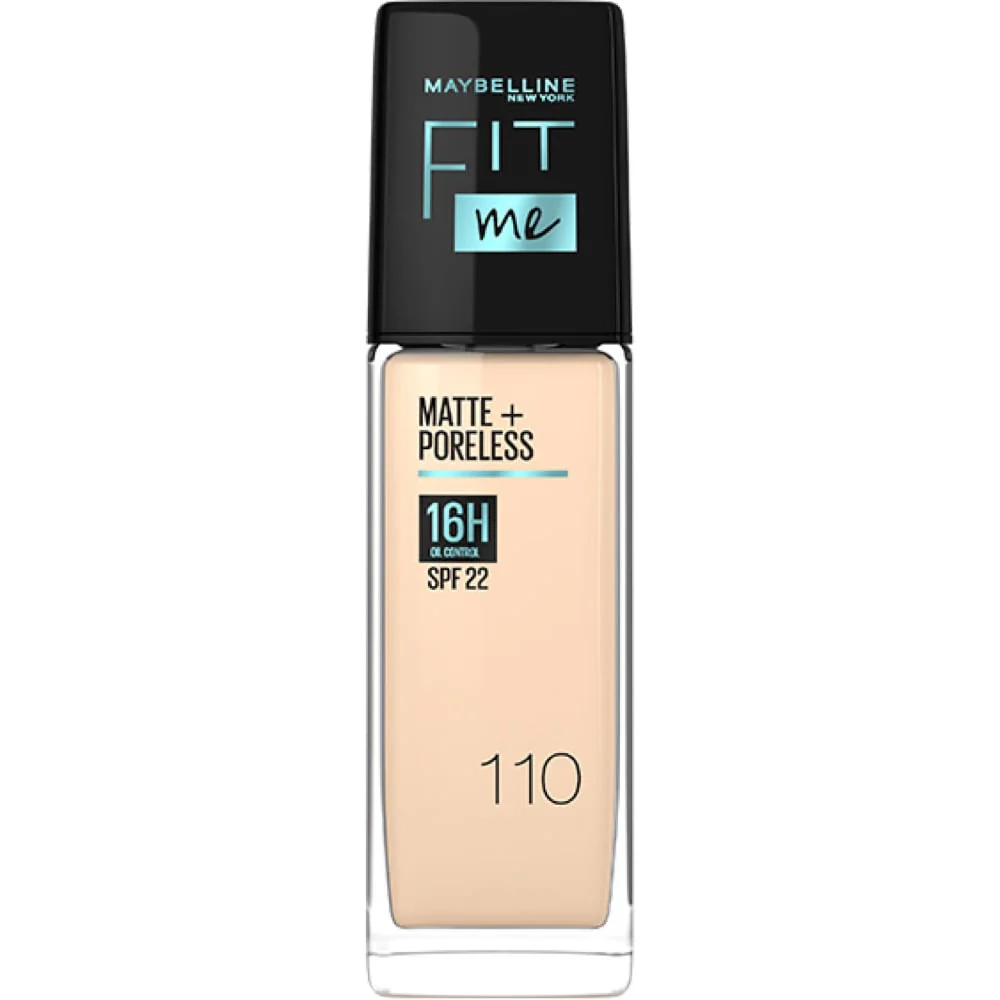 Fit Me Matte+Poreless Liquid Foundation with SPF22 30ml
