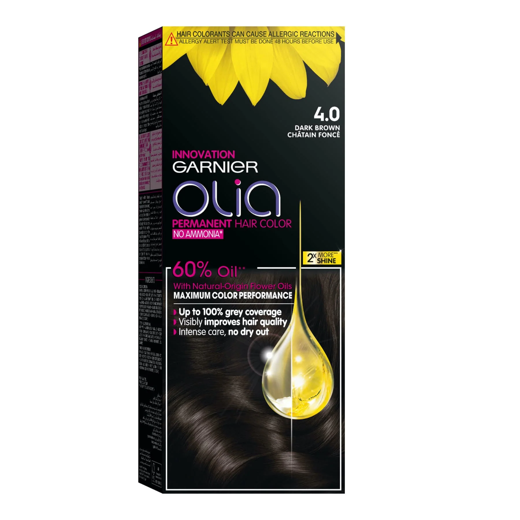 Garnier Olia No Ammonia Permanent Hair Colour 60ml - Image 7