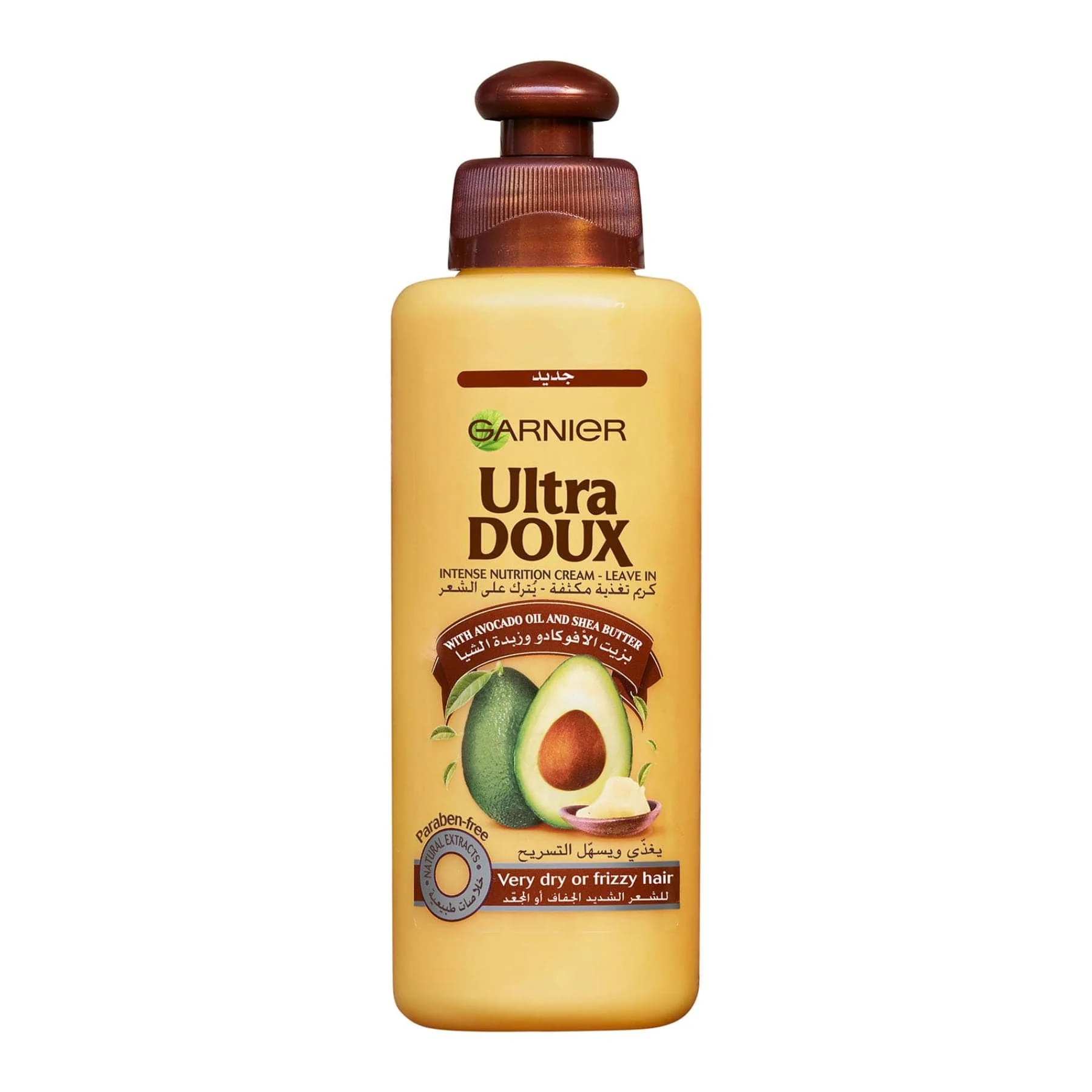 Garnier Ultra Doux Intense Nutrition Leave-In Cream Conditioner Avocado Oil & Shea Butter 200ml