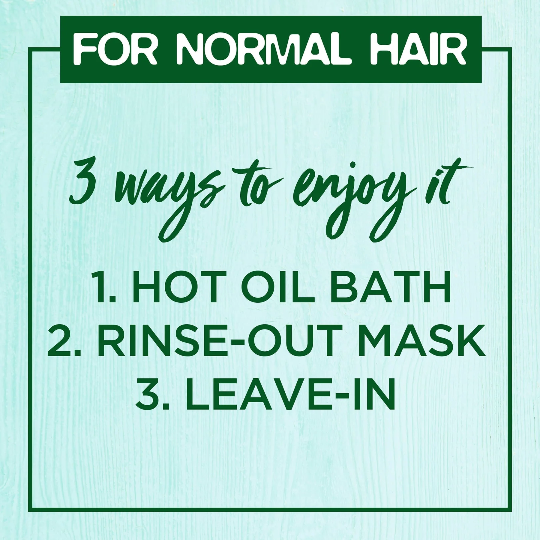 Garnier Ultra Doux Moisturising Hair Food Mask & Leave-In Conditioner Normal Hair Aloe Vera 390ml - Image 2