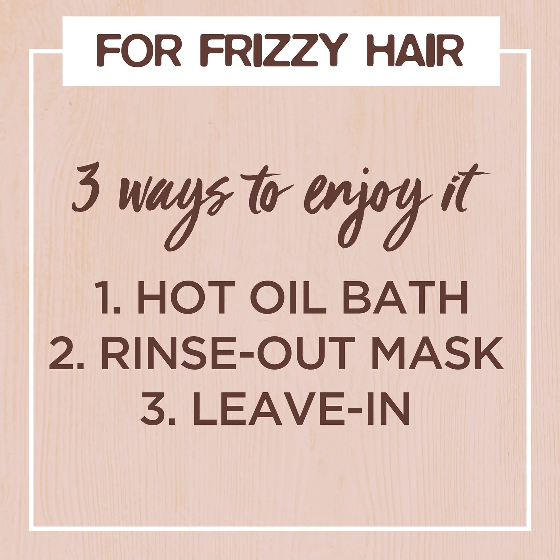 Garnier Ultra Doux Smoothing Hair Food Mask & Leave-In Conditioner Frizzy Hair Coconut 390ml - Image 2