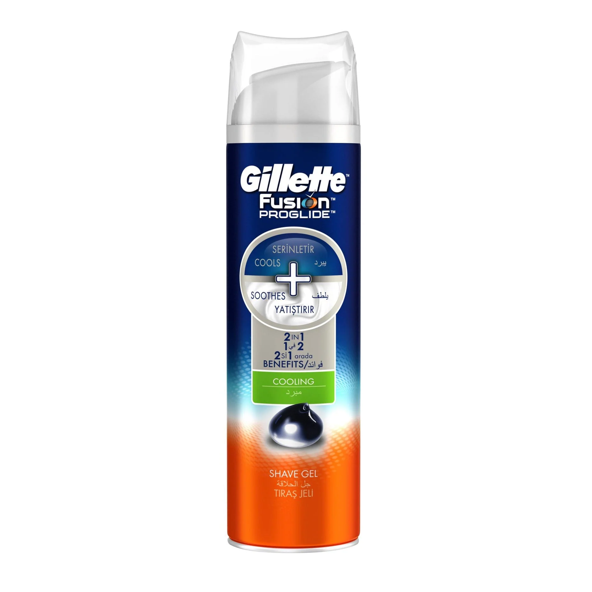 Gillette Fusion ProGlide Shaving Gel Cooling 200ml