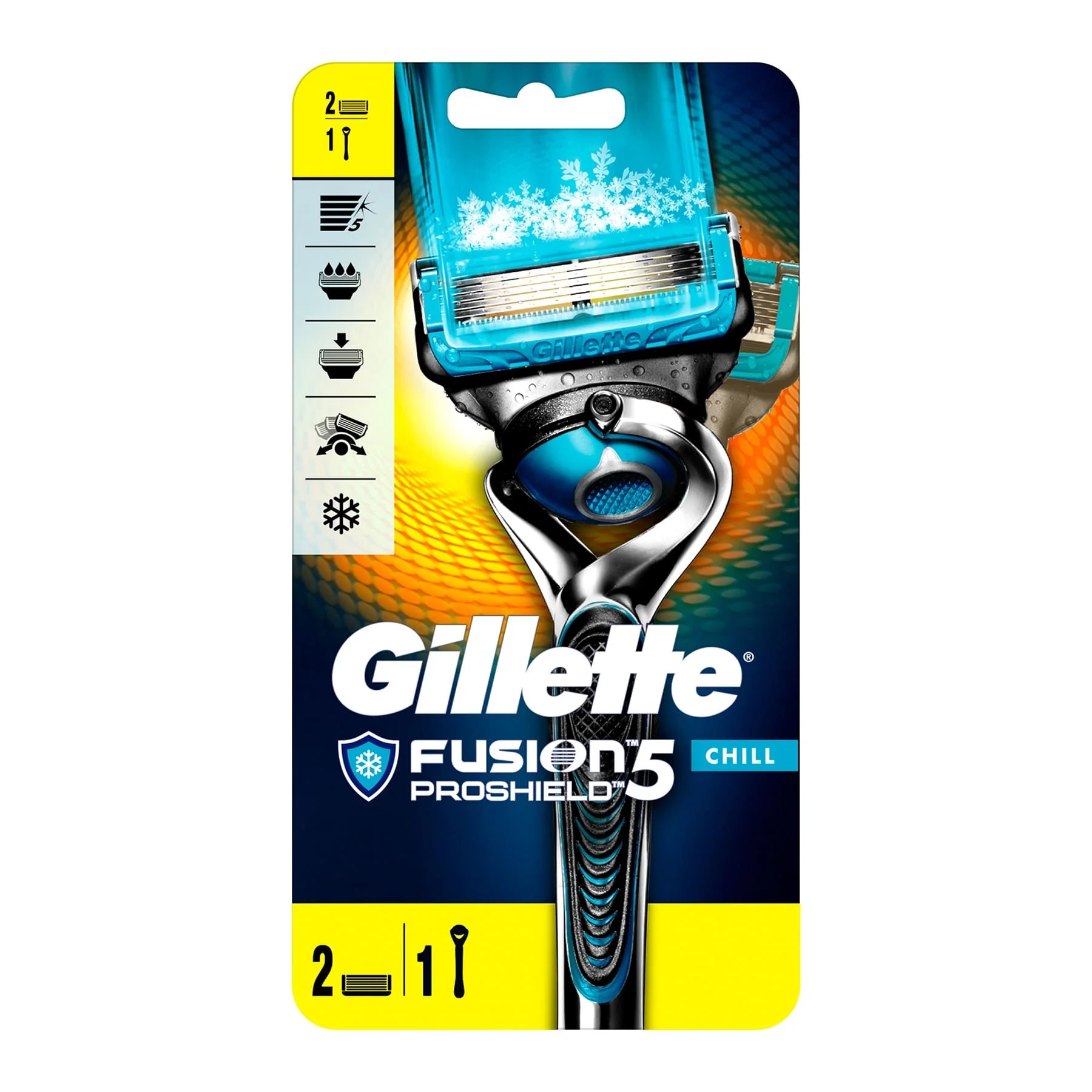 Gillette Fusion5 ProShield Razor Chill 1pc