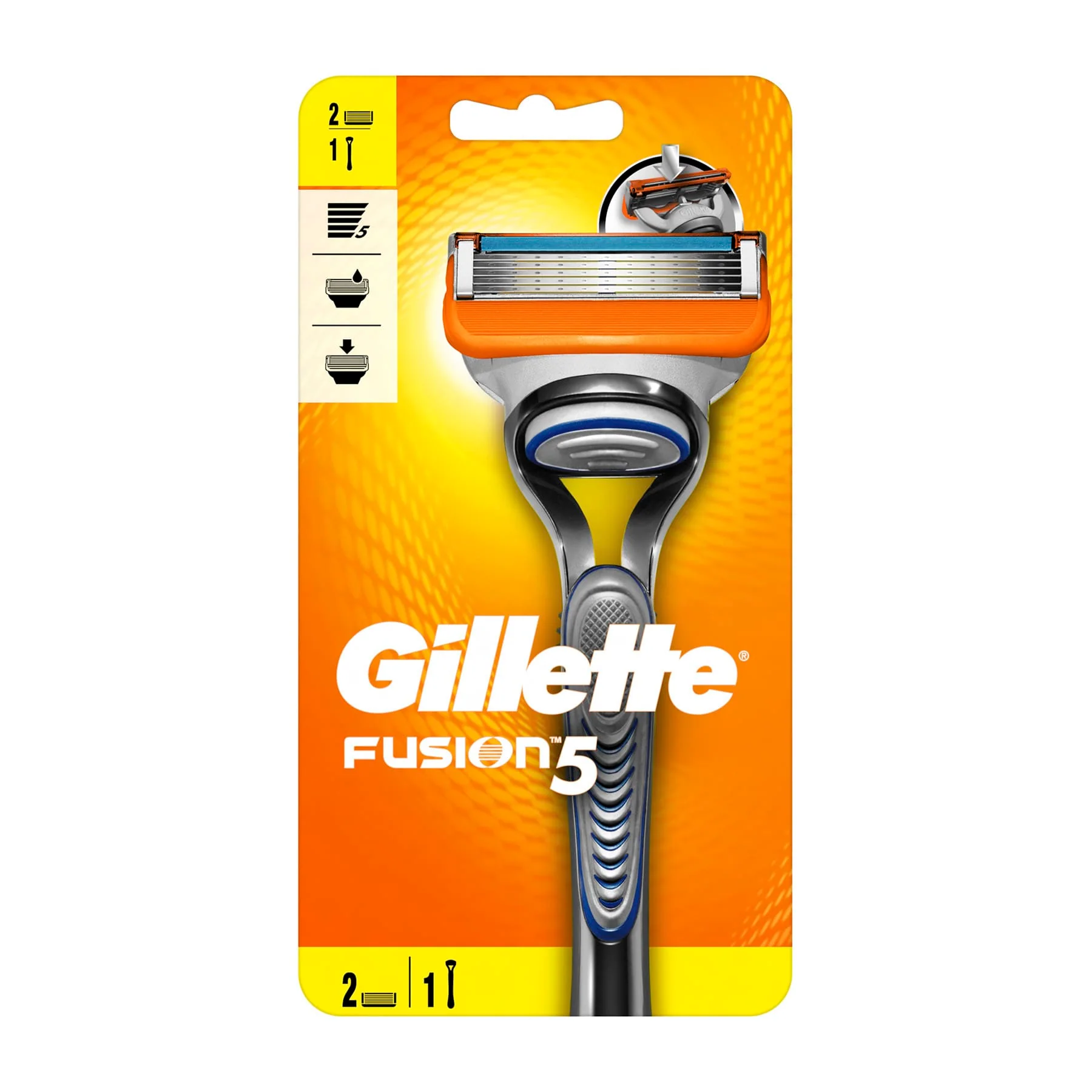 Gillette Fusion5 Razor + 2 Blades