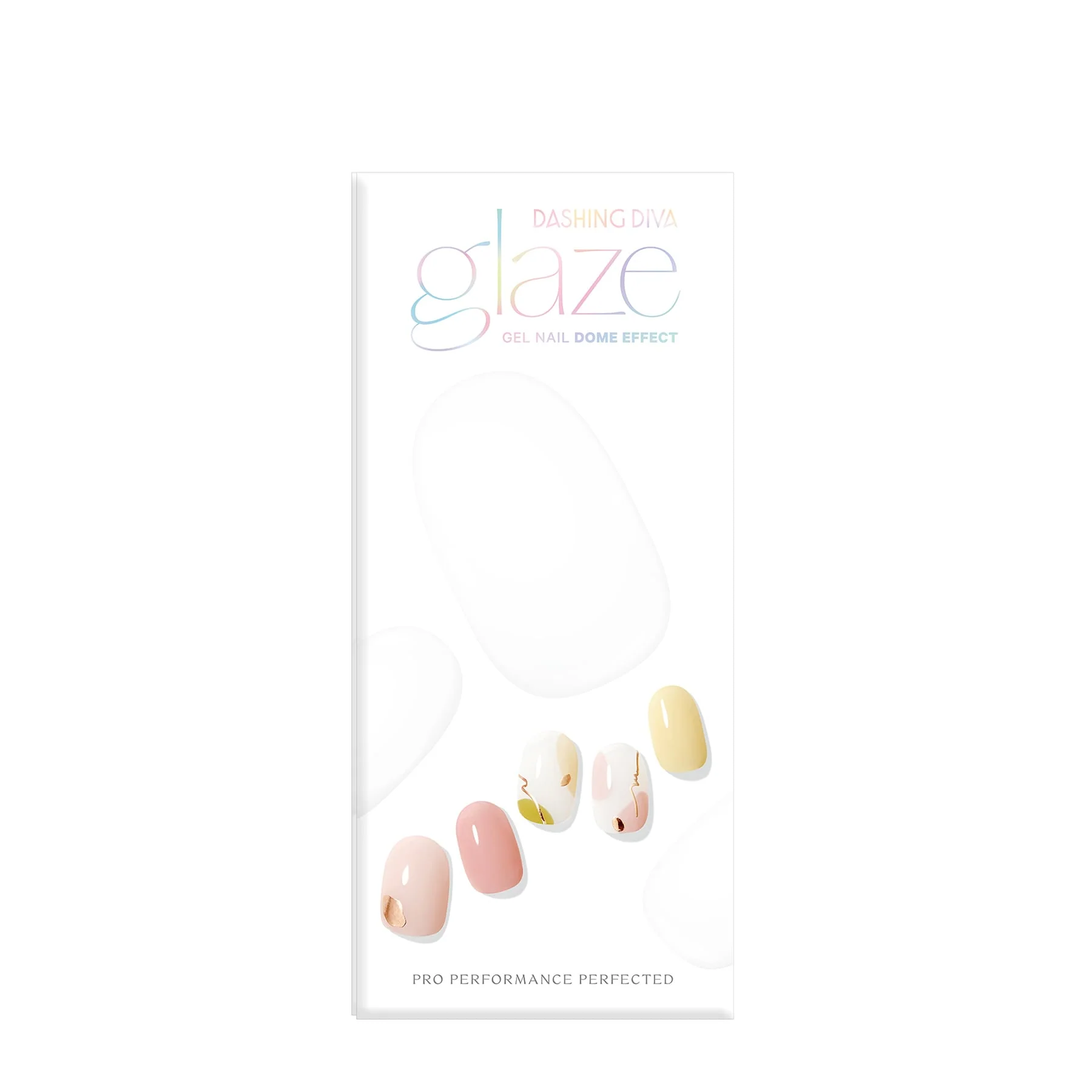 Glaze Color Drawing Nail Strips