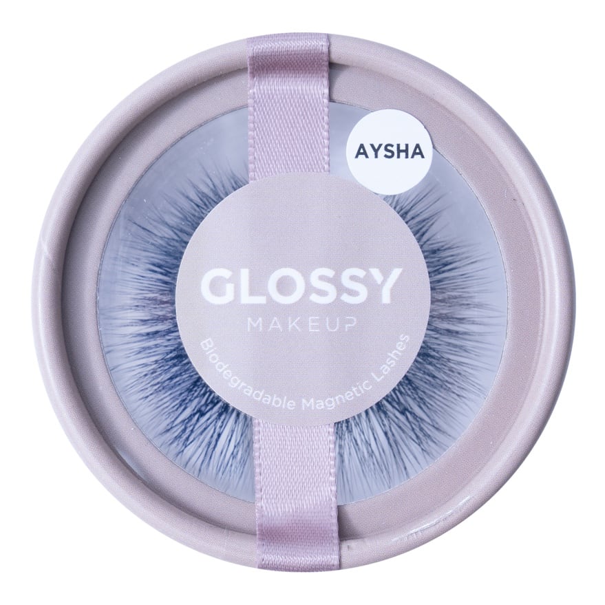 Glossy Make Up Biodegradable Magnetic Lash Aysha 1 Pair