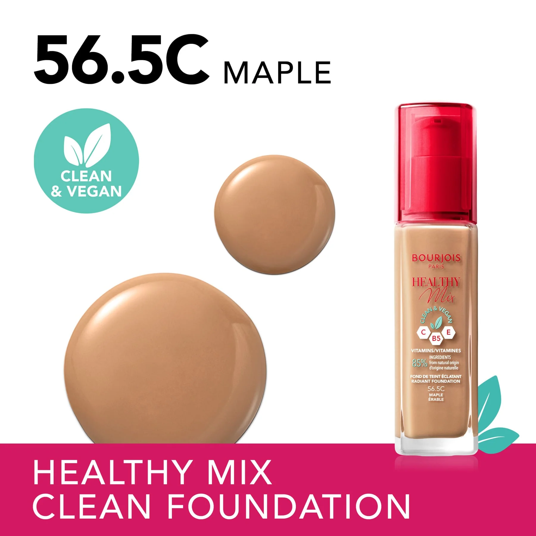 Healthy Mix Clean Foundation 30ml - Image 9