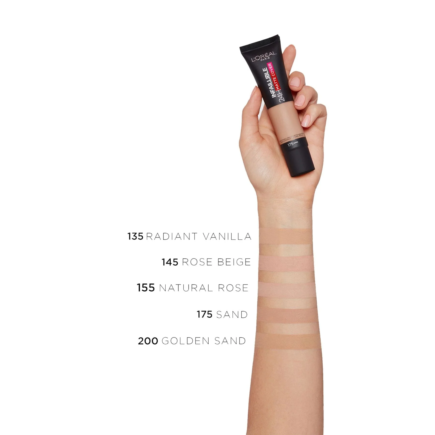 L'Oreal Paris Infallible Matte Cover Foundation Matte Finish 30ml - Image 8