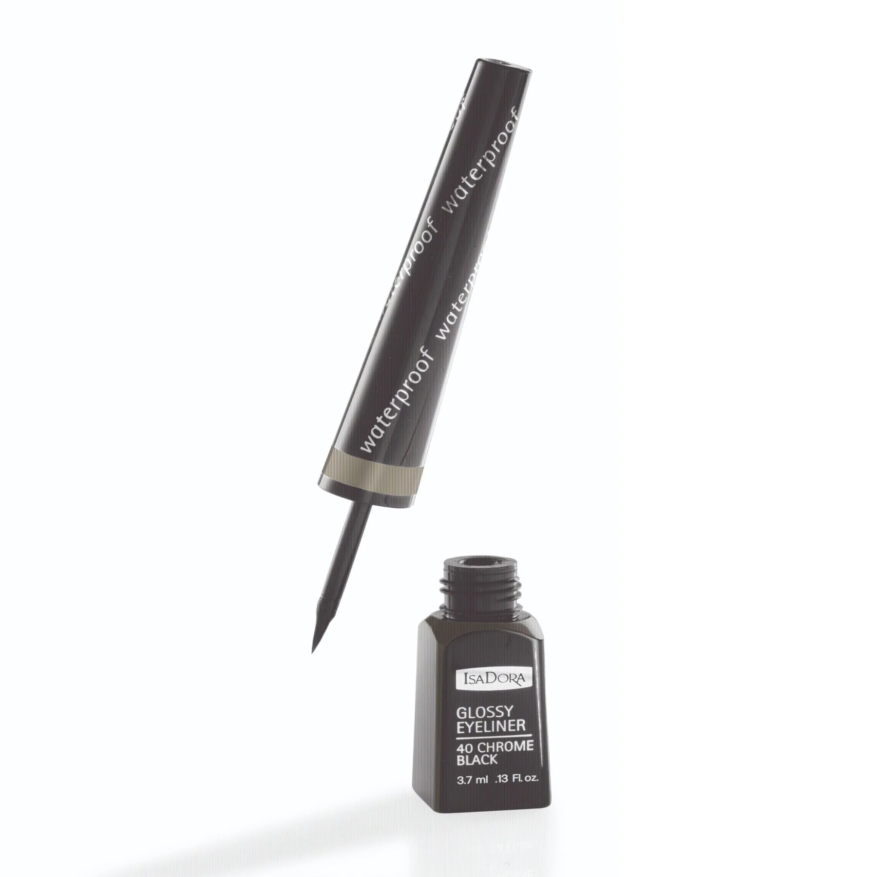 Isadora Glossy Liquid Eyeliner 40 Chrome Black 3.7ml