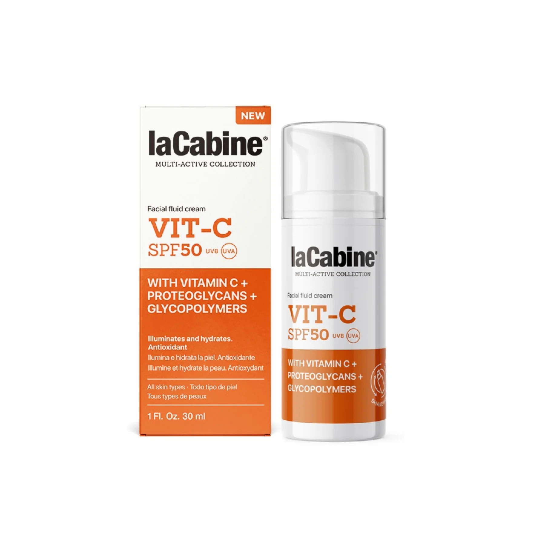 La Cabine Cream Vitamine C Spf50 30ml