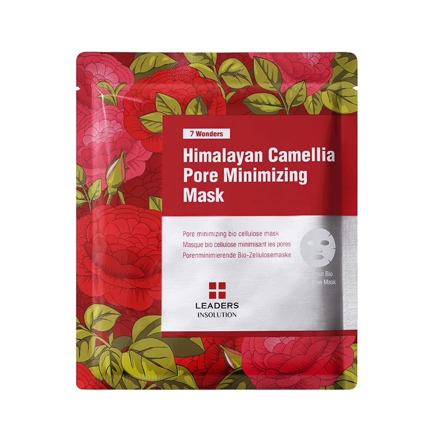 Leaders Insolution 7 Wonders Pore-Minimising Sheet Mask Himalayan Camellia 1pc